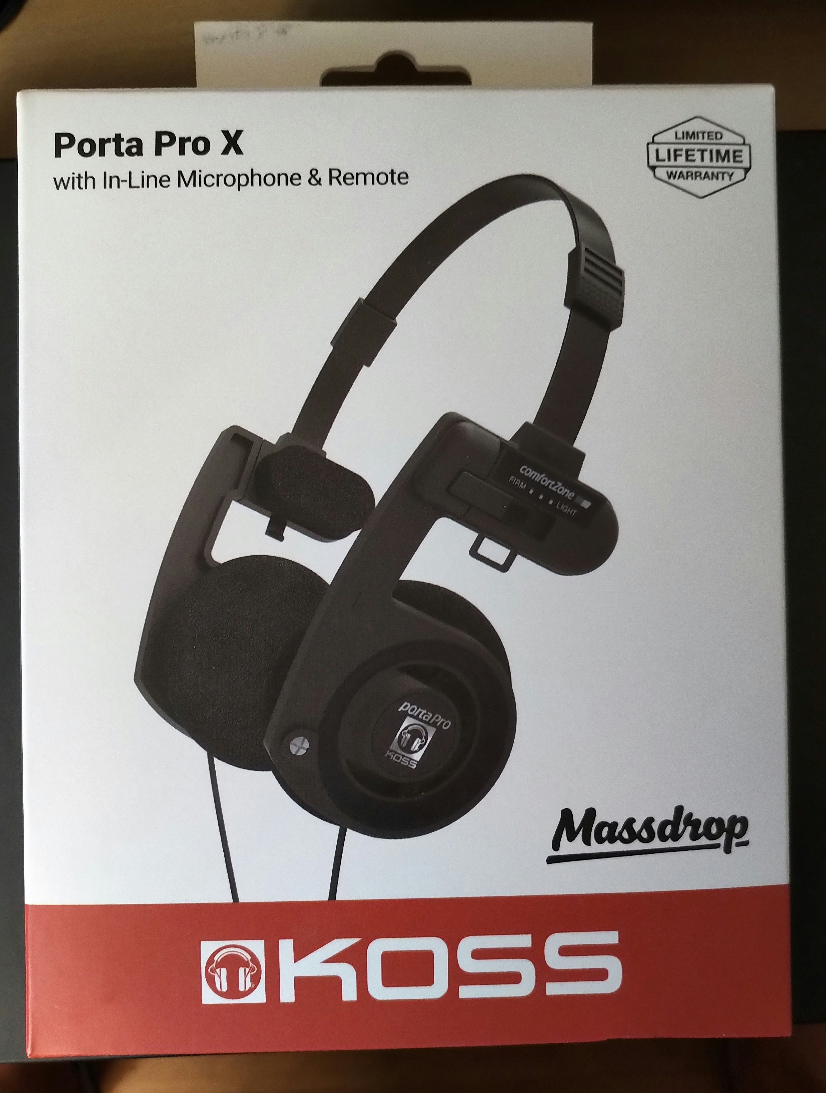 Koss Porta Pro lifetime warranty Drop