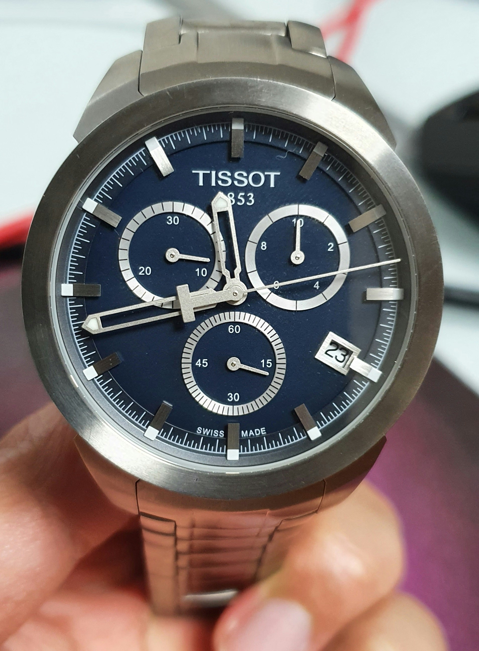 Tissot Titanium Quartz Watch Watches Dive Watches Drop