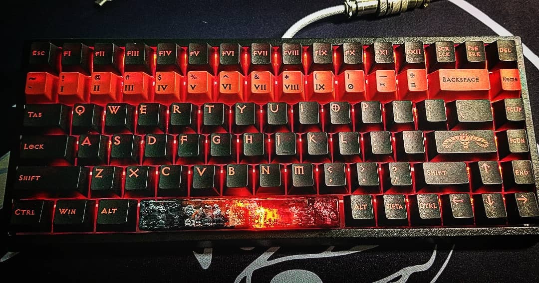 Keycool KC-84 キーボード 本体 Keycool KC84 Keys Mechanical White Ash Wired Keyboard