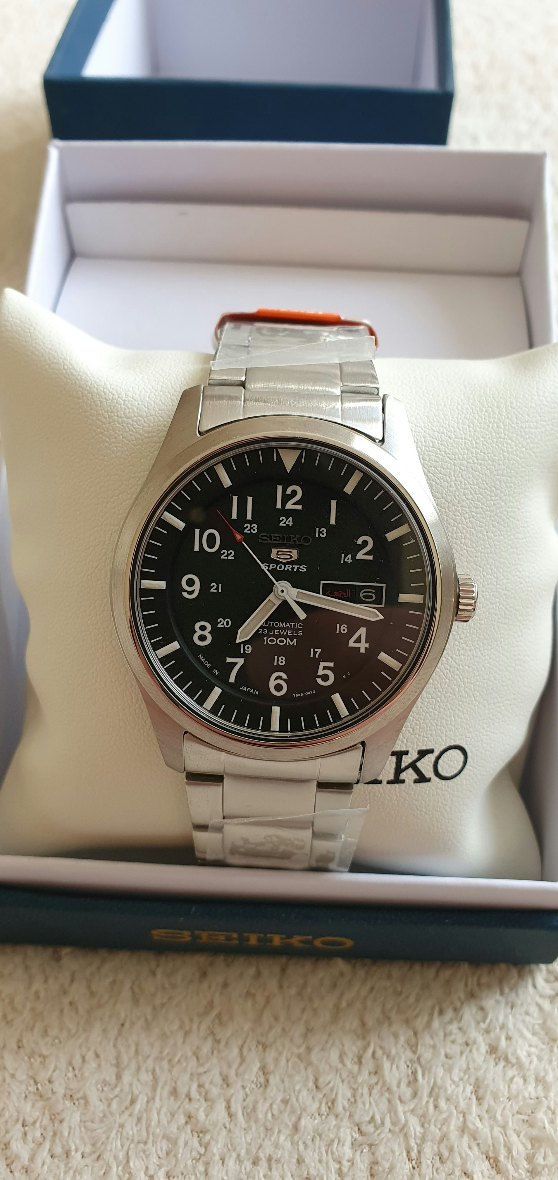 Seiko 5 Sport SNZG Automatic Watch | Watches | Pilot Watches | Drop