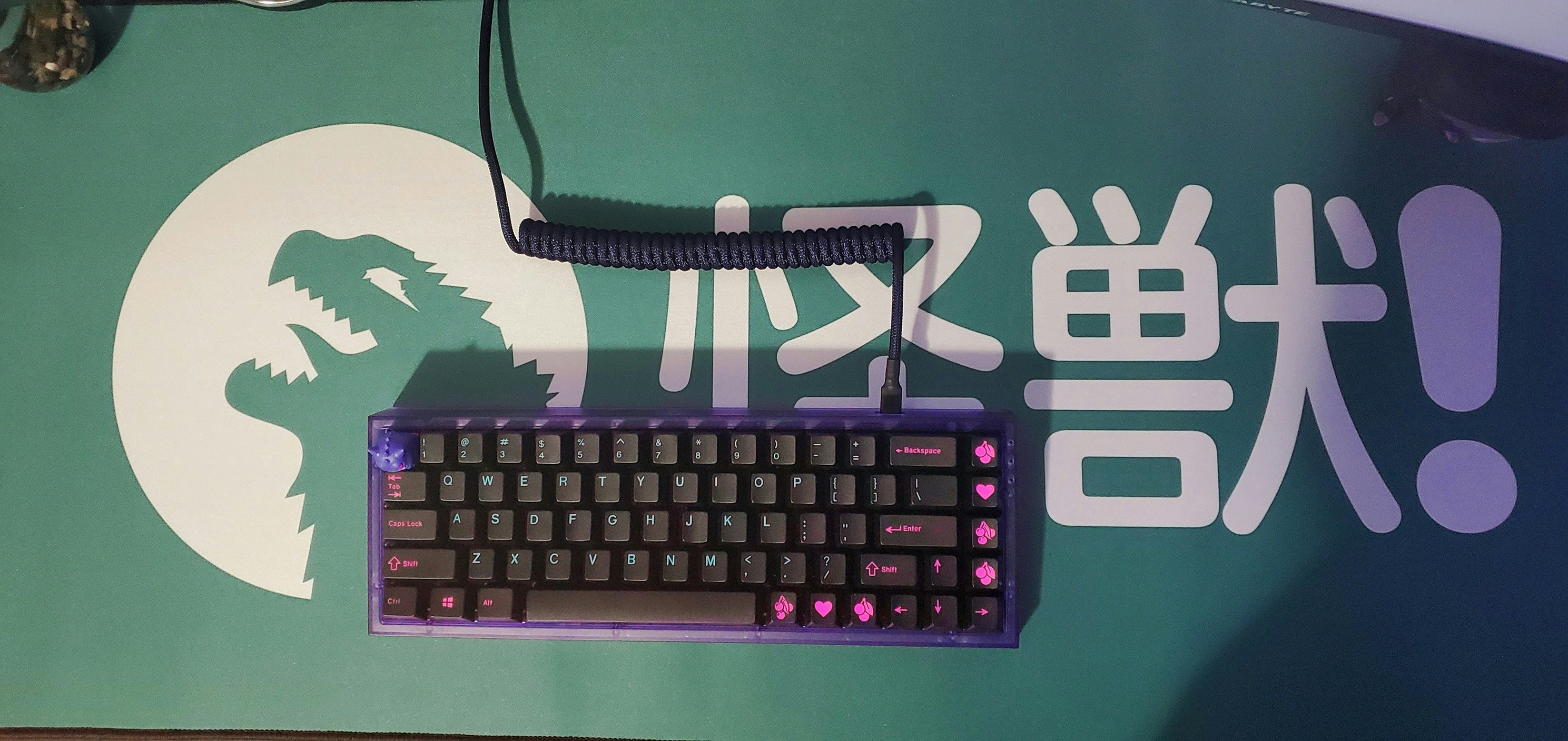 NovelKeys Kaiju Desk/Mouse Mat Mechanical Keyboards Desk Mat Desk Mats Drop