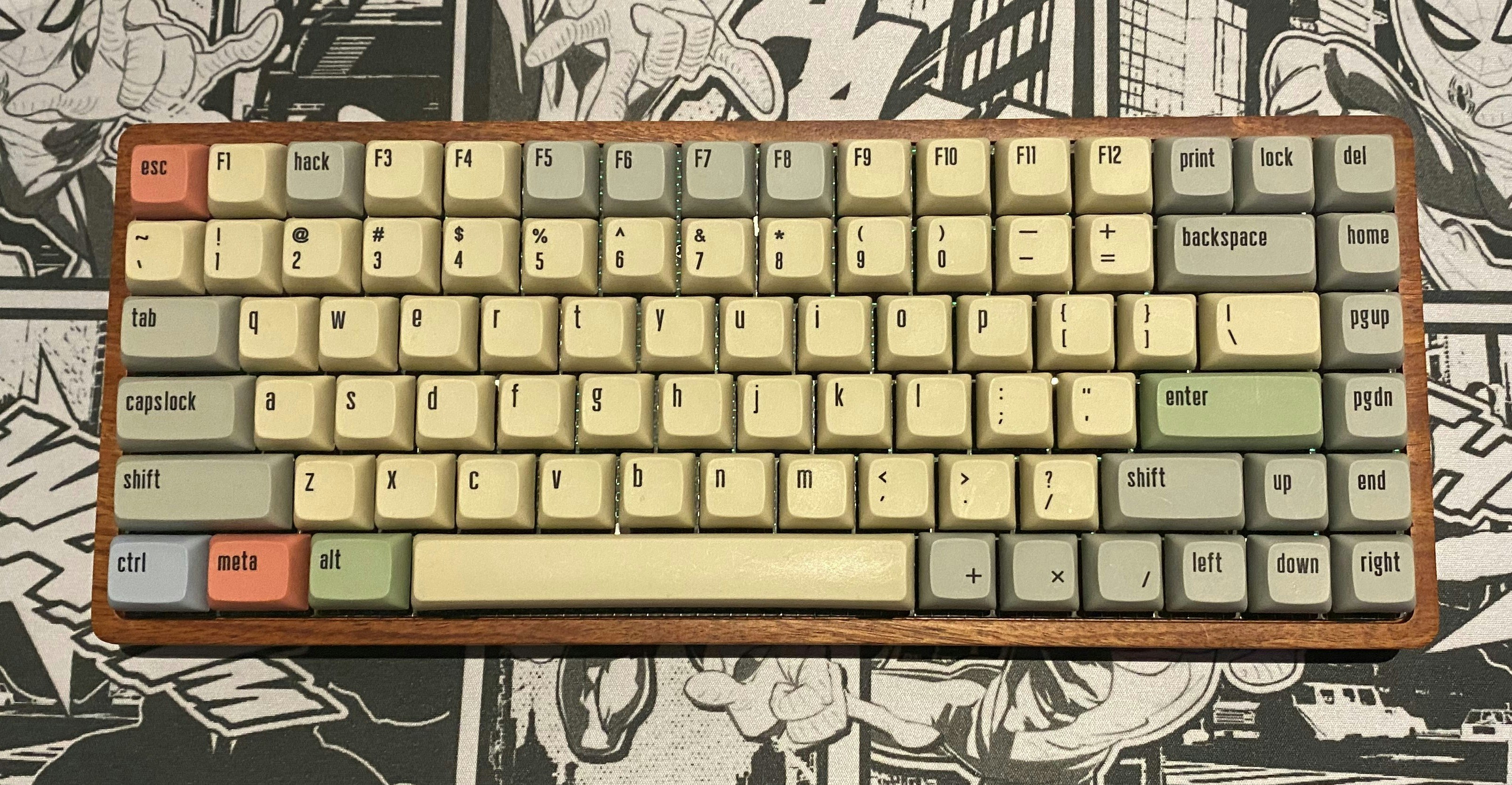 Timber case, Banana Split switches(stock) | Drop