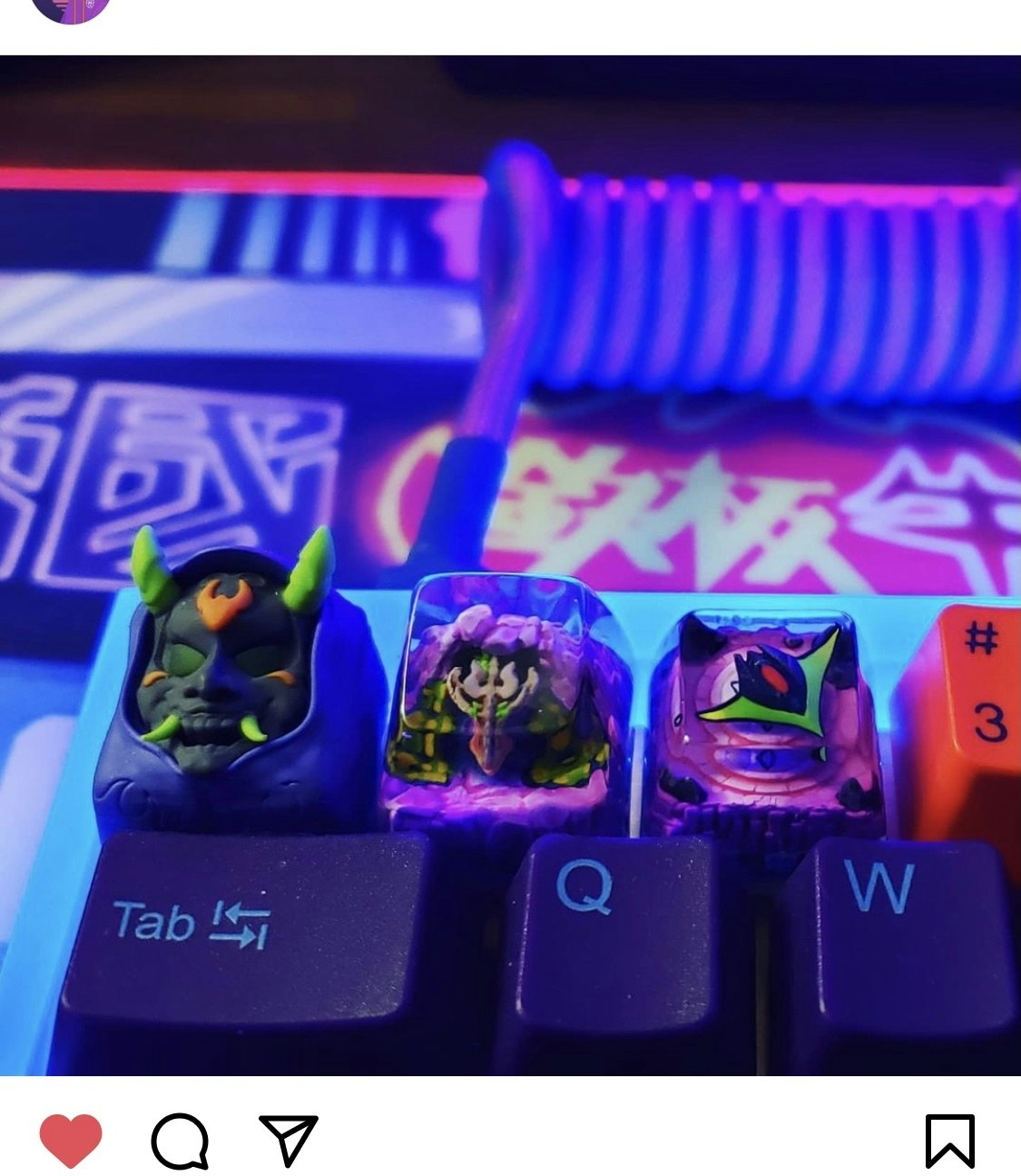 Craftkey Draco In The Myth Narnia hot Resin Artisan Keycap [Dom Profile]