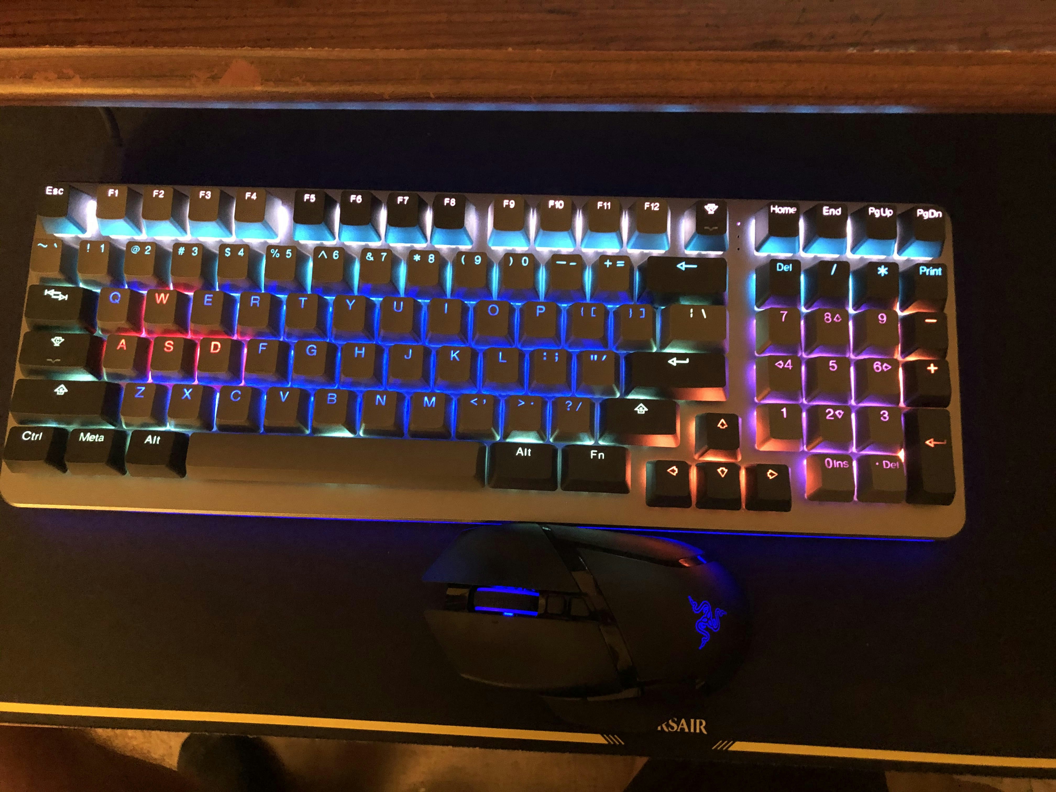 A typical backlit MX board.