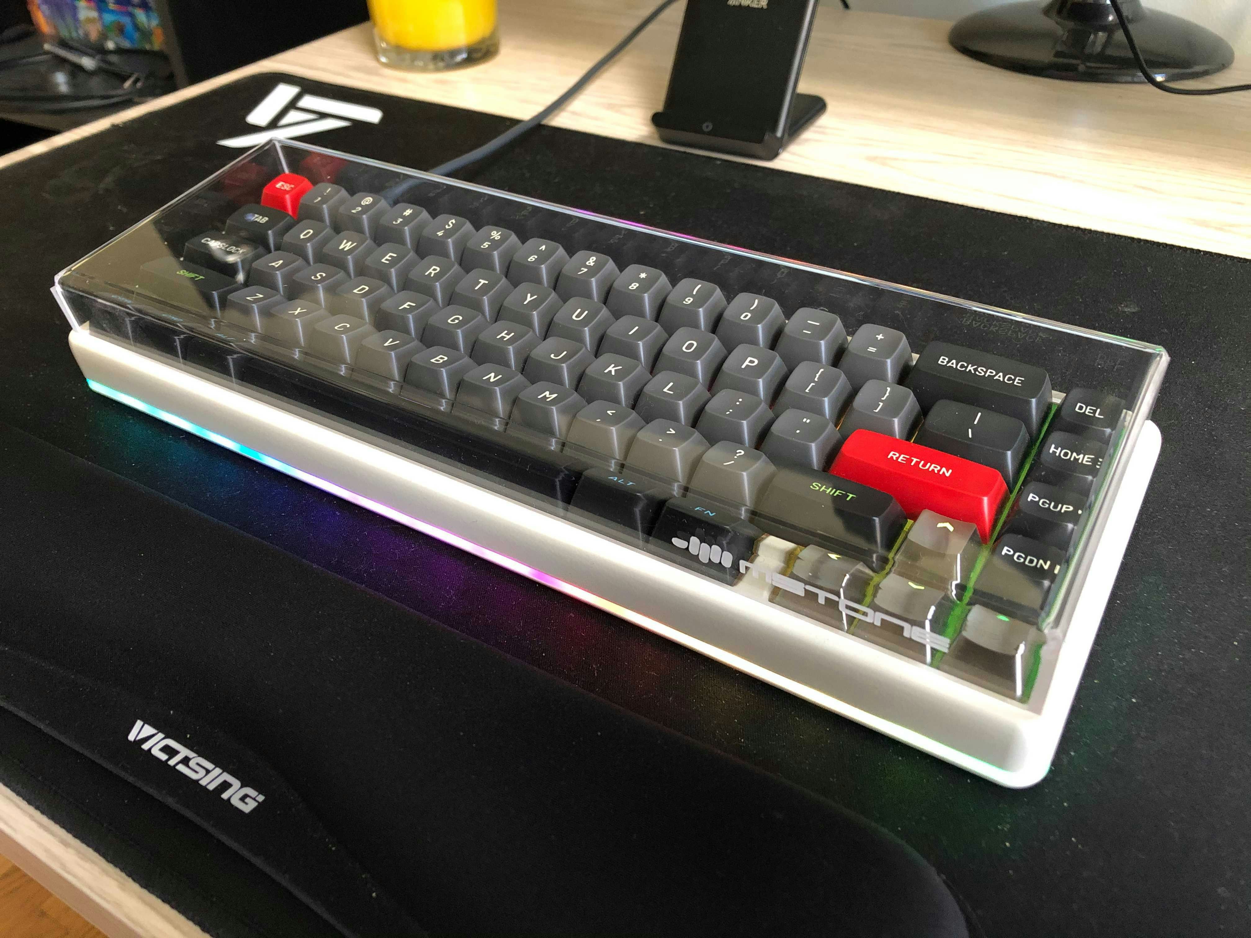 mStone Acrylic Keyboard Dust Cover Mechanical Keyboards Components Mechanical Keyboards Drop