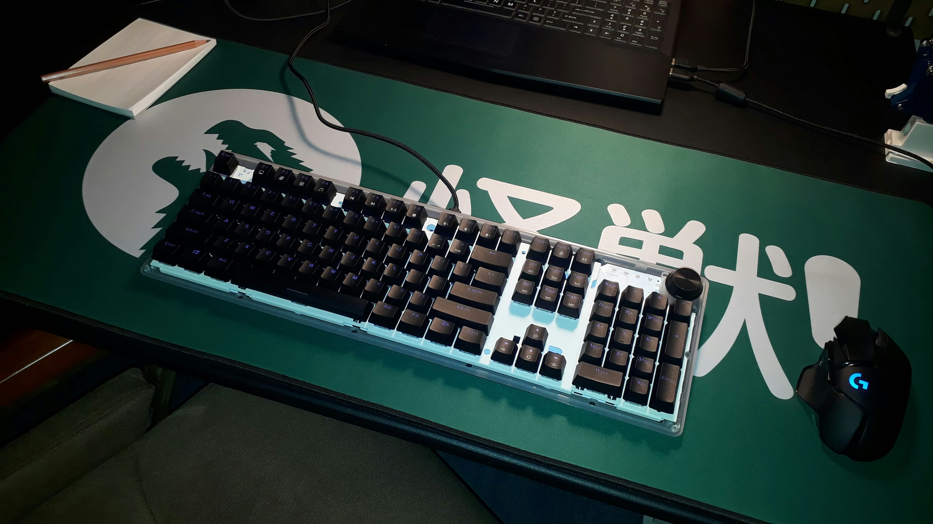 NovelKeys Kaiju Desk/Mouse Mat Mechanical Keyboards Desk Mat Desk Mats Drop