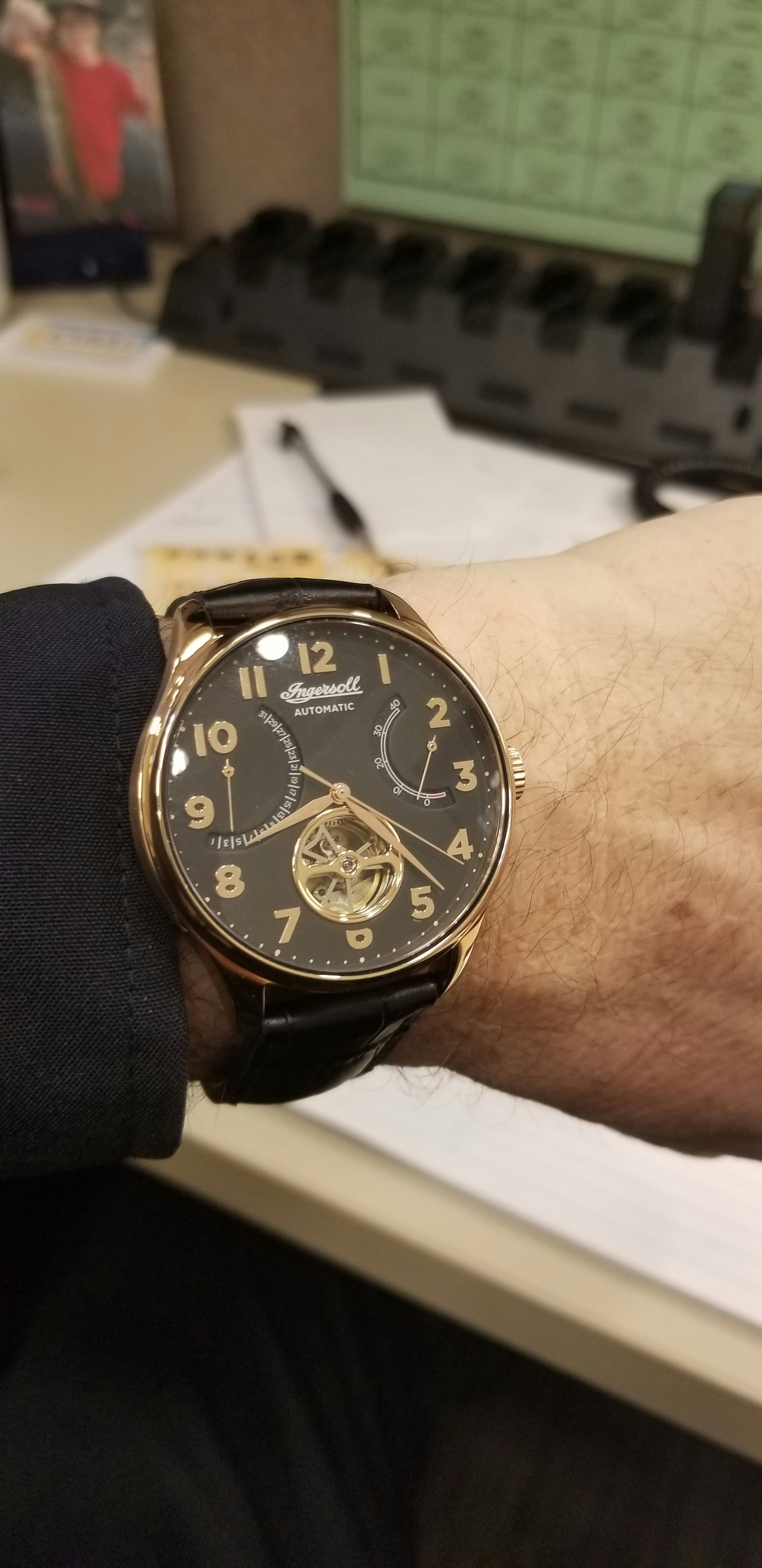 Ingersoll Hawley Automatic Watch Watches Dress Watches Drop