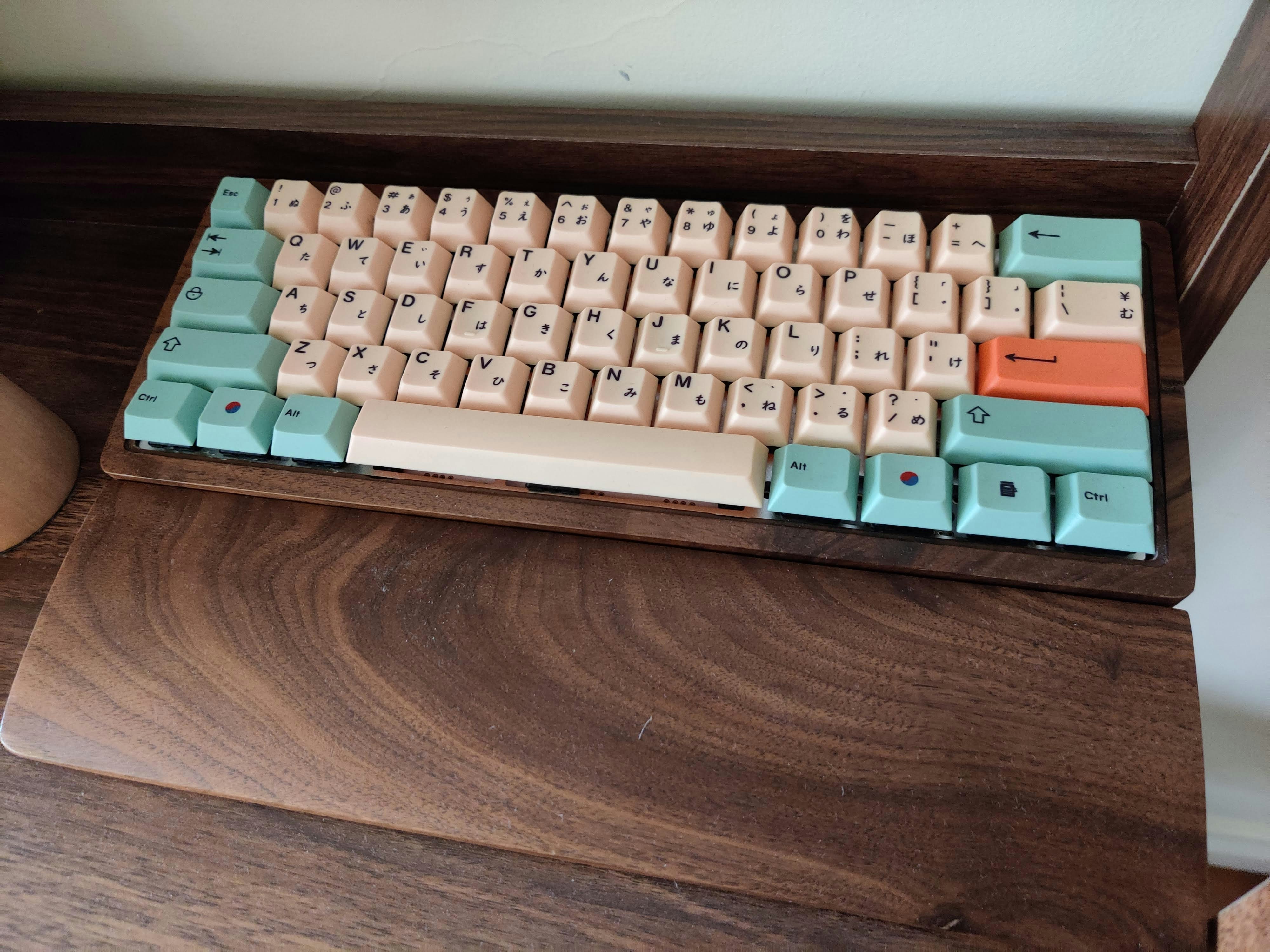 IDOBAO Hami Melon DyeSublimated PBT Keycap Set Mechanical Keyboards