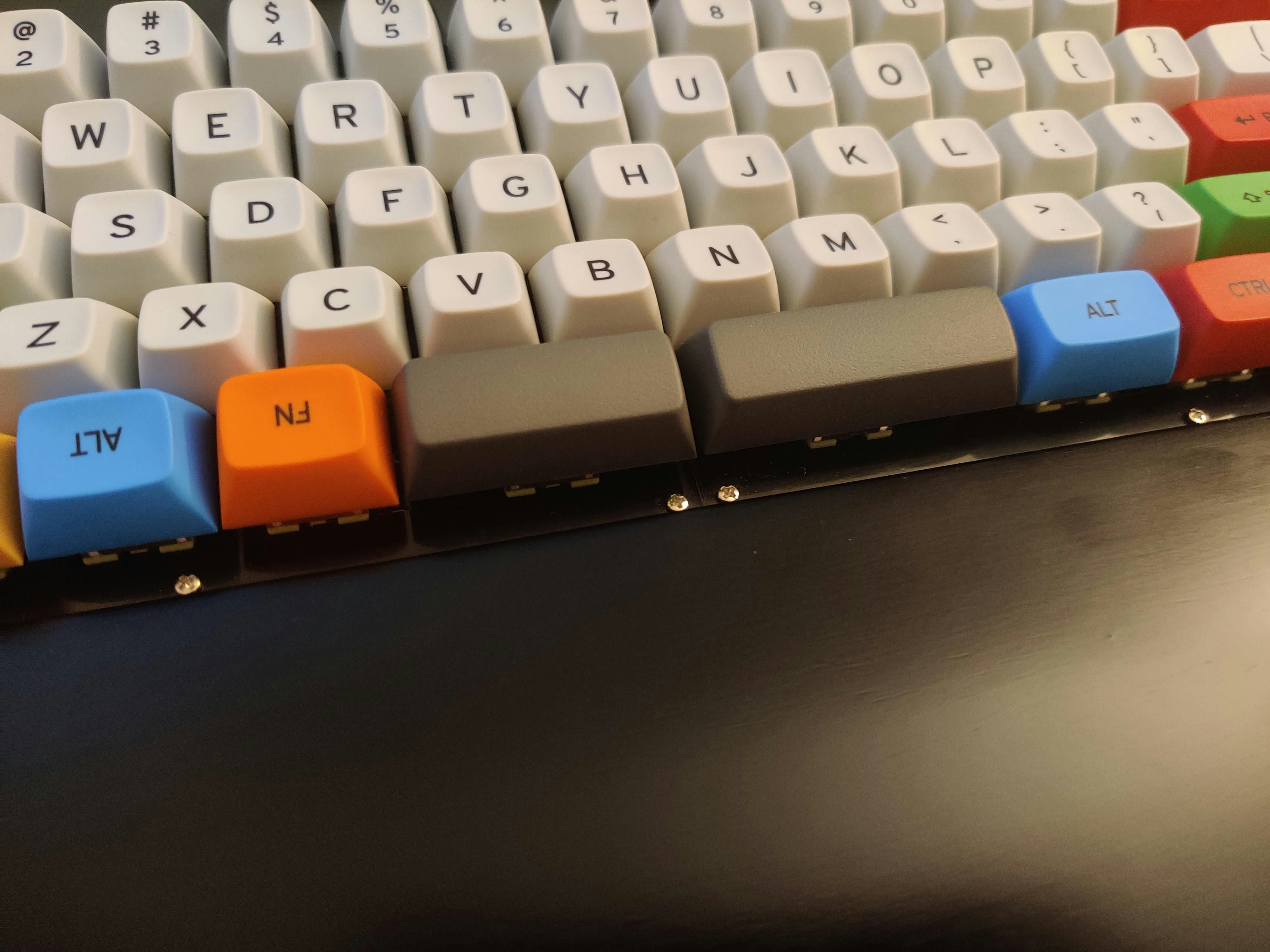 2.25u + 2.75u spacebar Drop