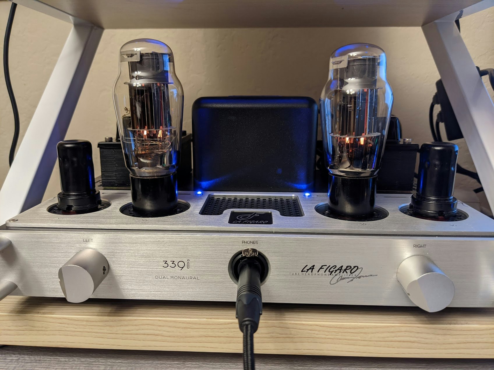 La Figaro 339i Tube Headphone Amplifier Audiophile Amplifiers Headphone Tube Amplifiers Drop