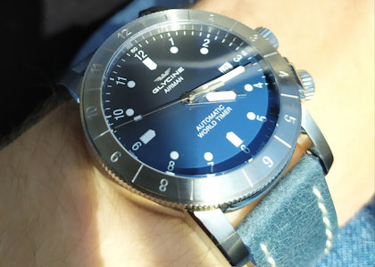 Glycine Double Twelve Automatic Watch Photos Watches Pilot