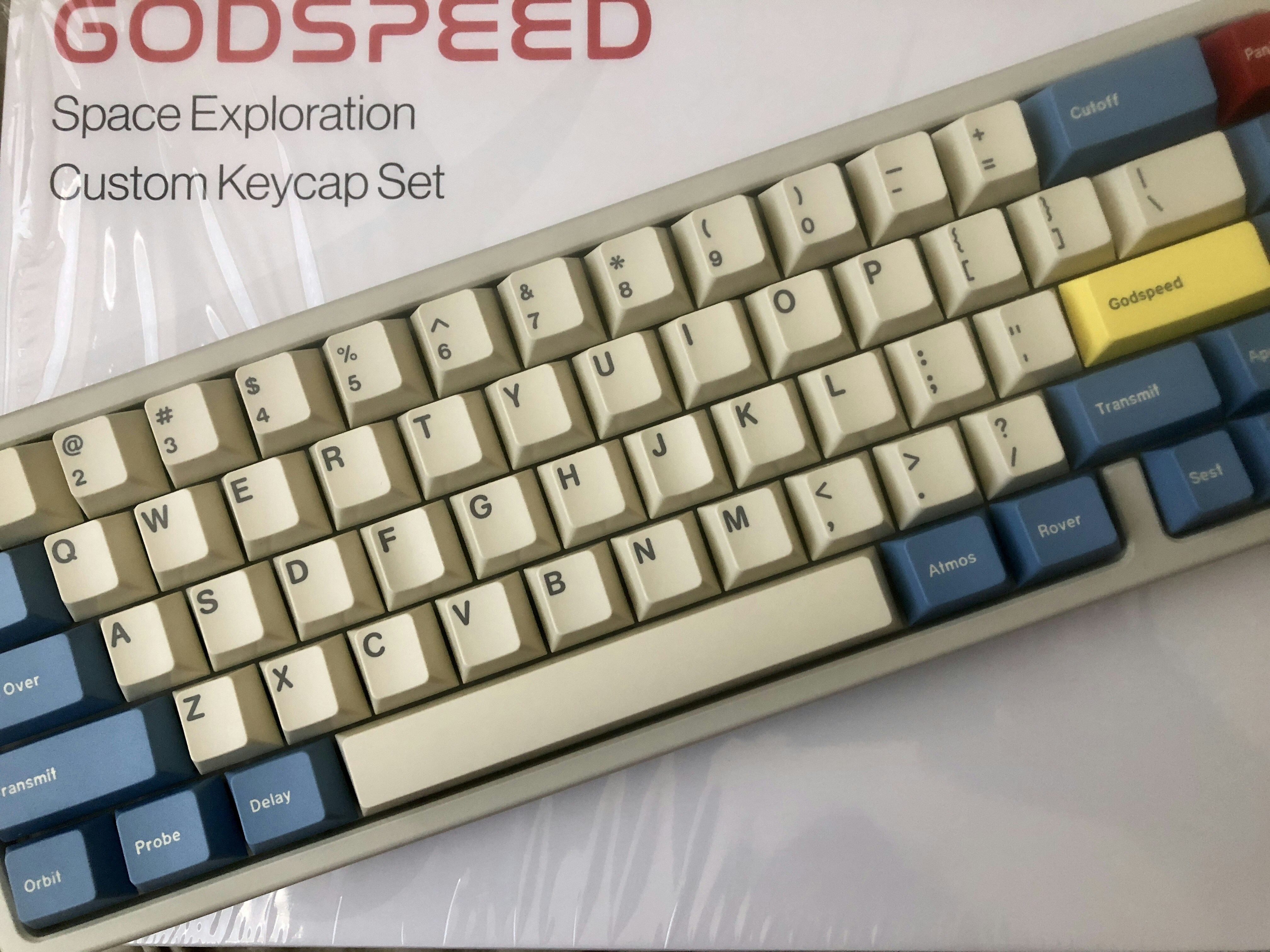 Drop + MiTo GMK Godspeed Custom Keycap Set | Mechanical Keyboards
