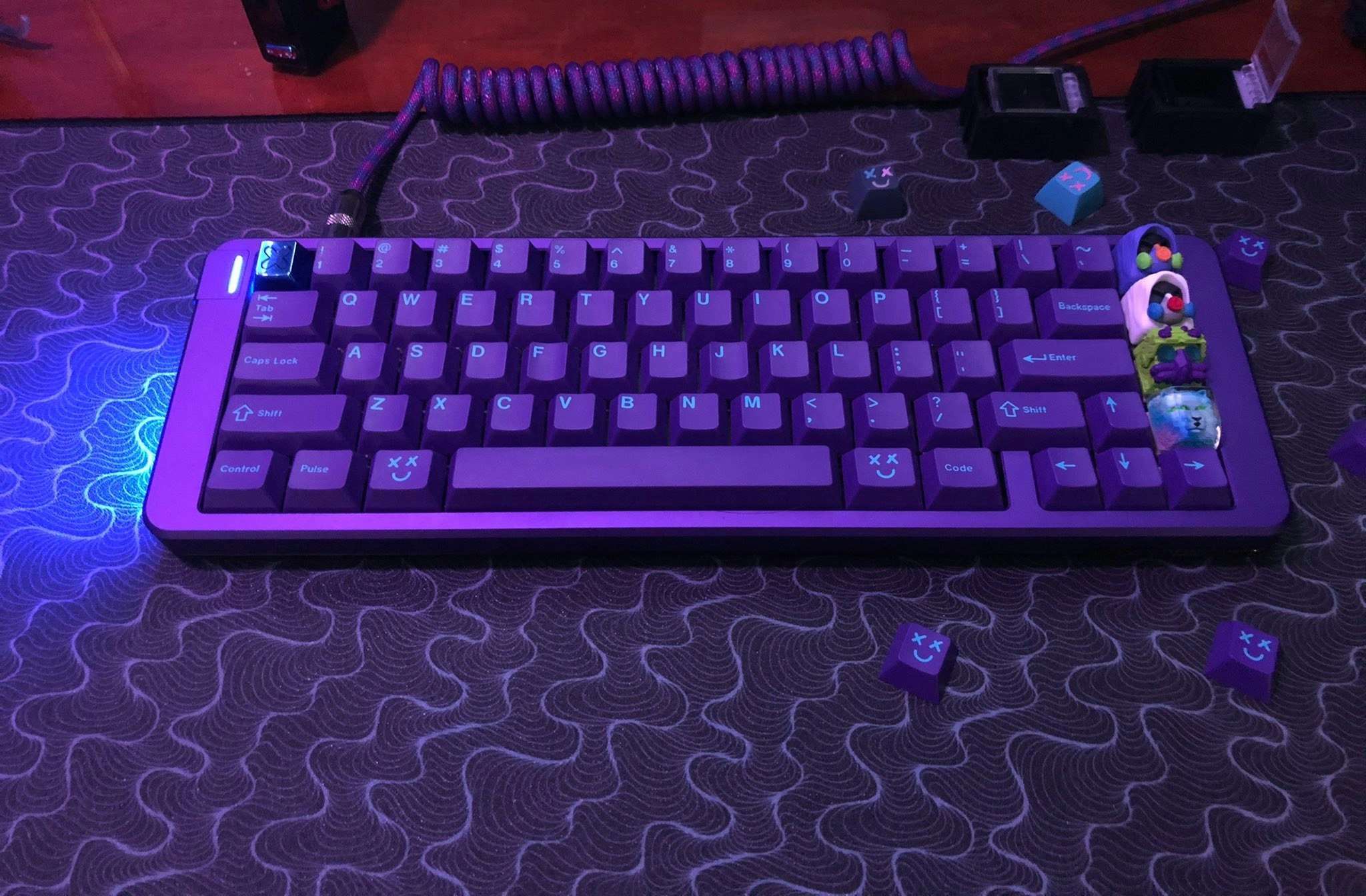 Drop + MiTo GMK Pulse Custom Keycap Set | Doubleshot ABS Custom