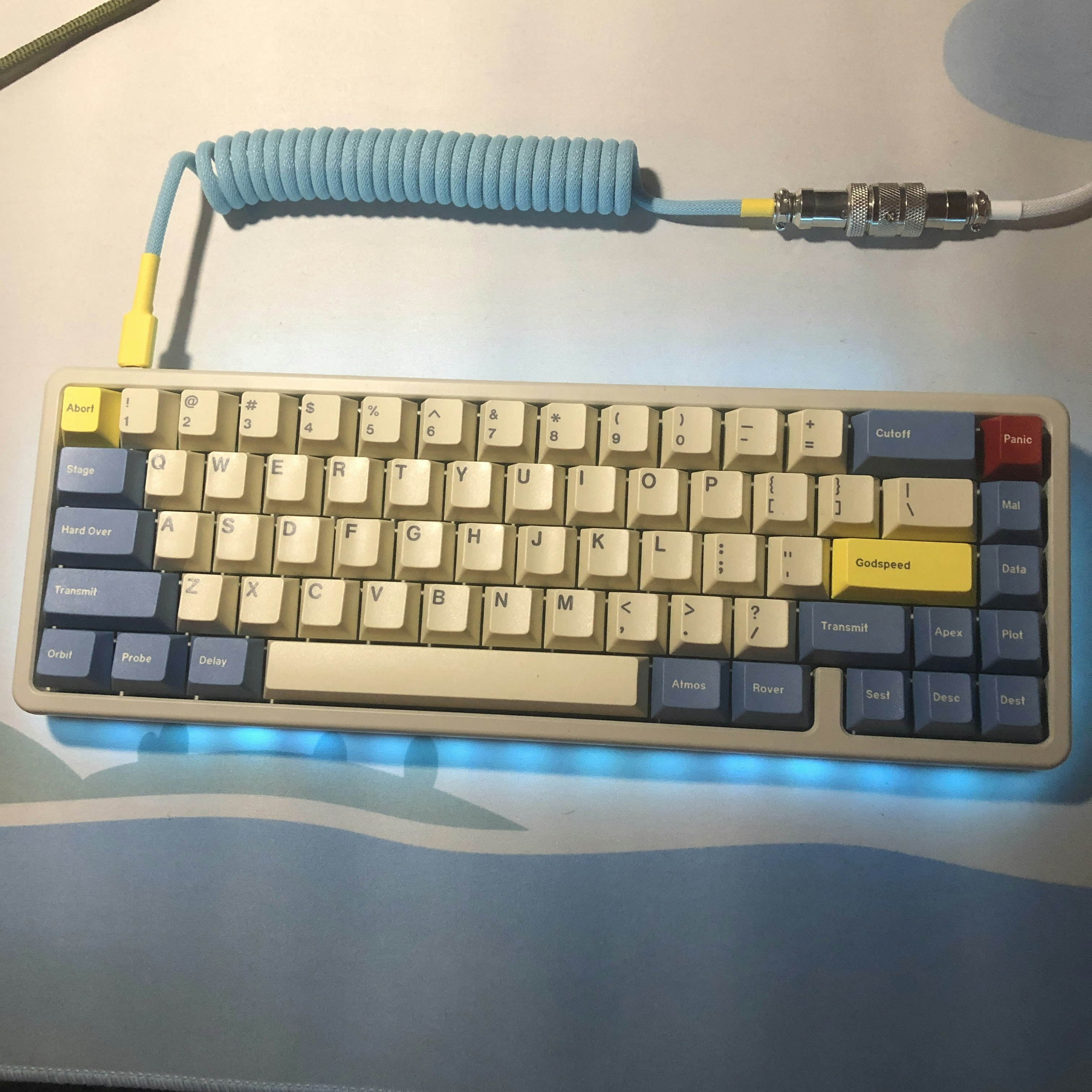 Drop + MiTo GMK Godspeed Custom Keycap Set | Mechanical Keyboards