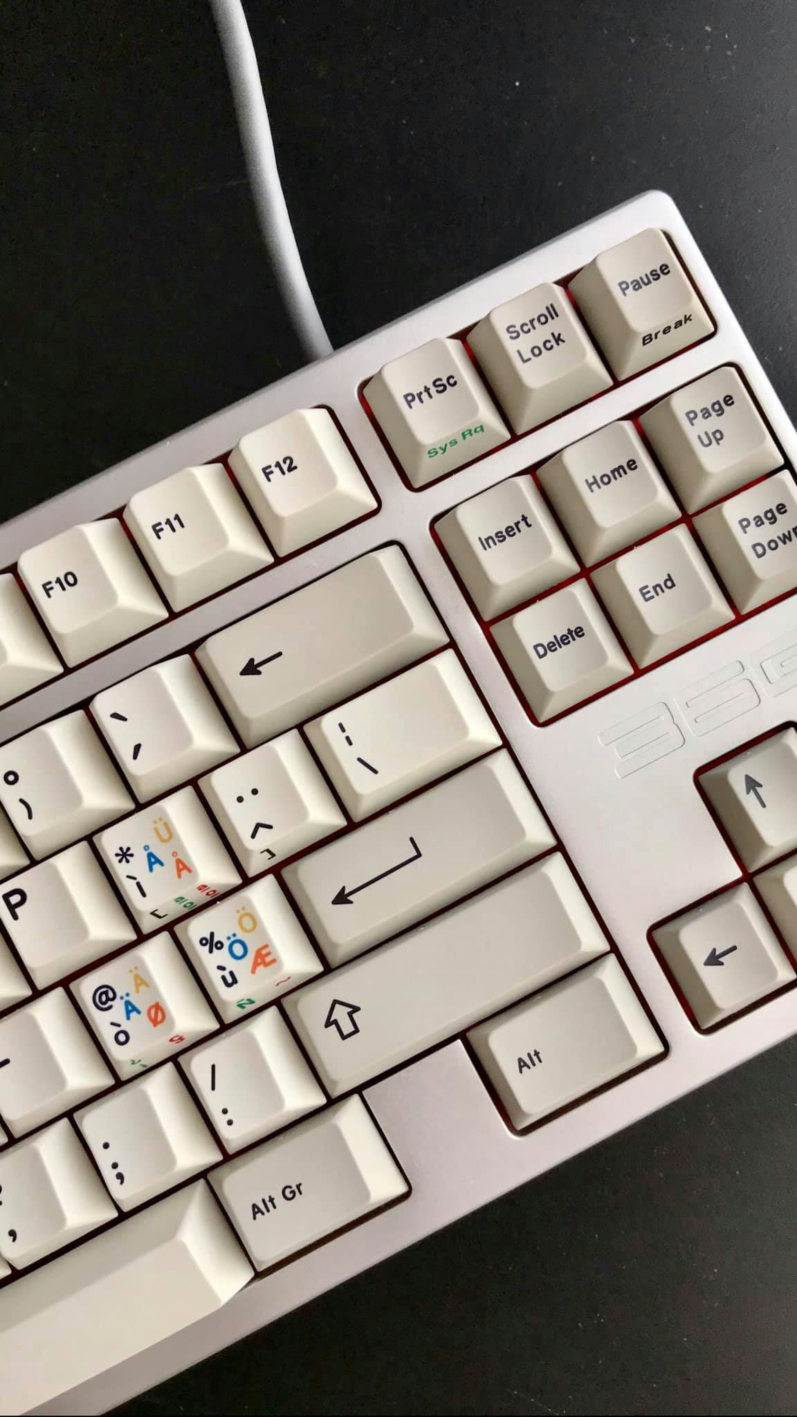 npk GrayHeart Ver.12th　ソフビ HammerWorks CRP Tulip/Peacock R3 Dye-Subbed PBT Keycaps Photos