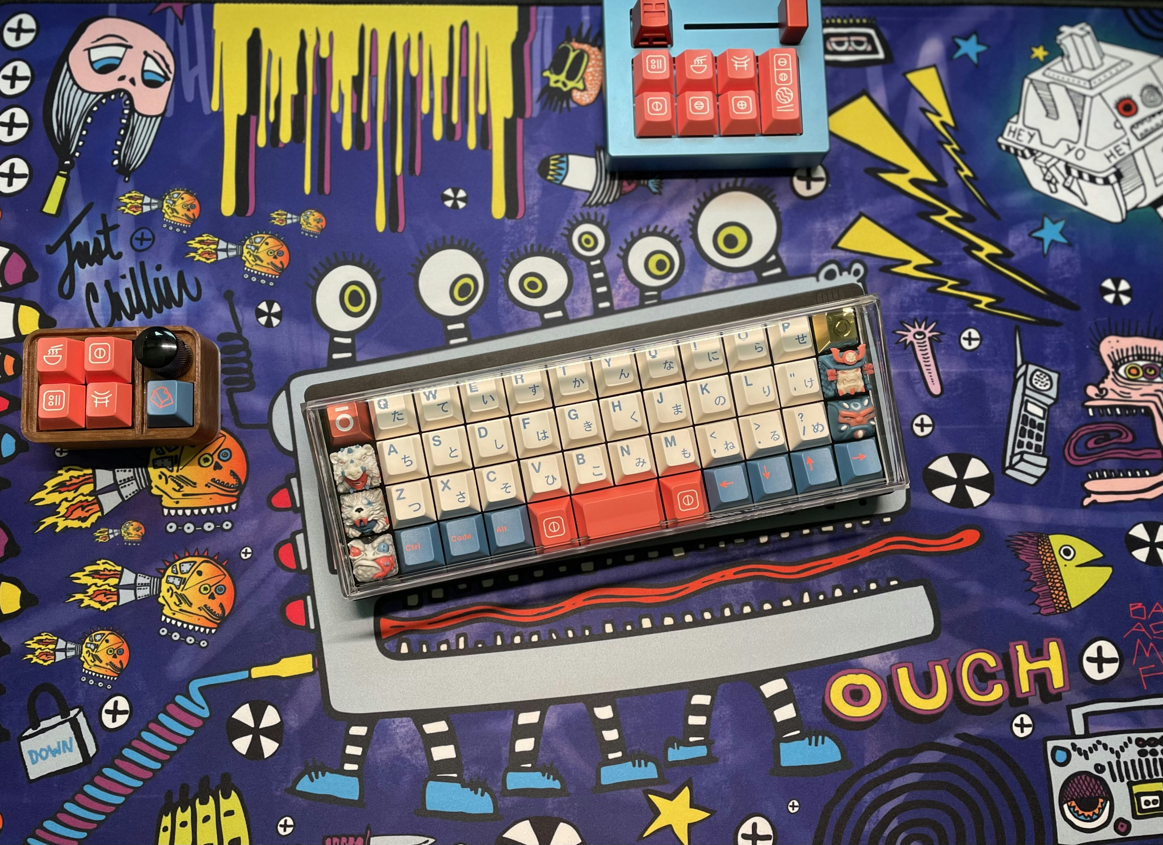 mStone Acrylic Keyboard Dust Cover Mechanical Keyboards Components Mechanical Keyboards Drop