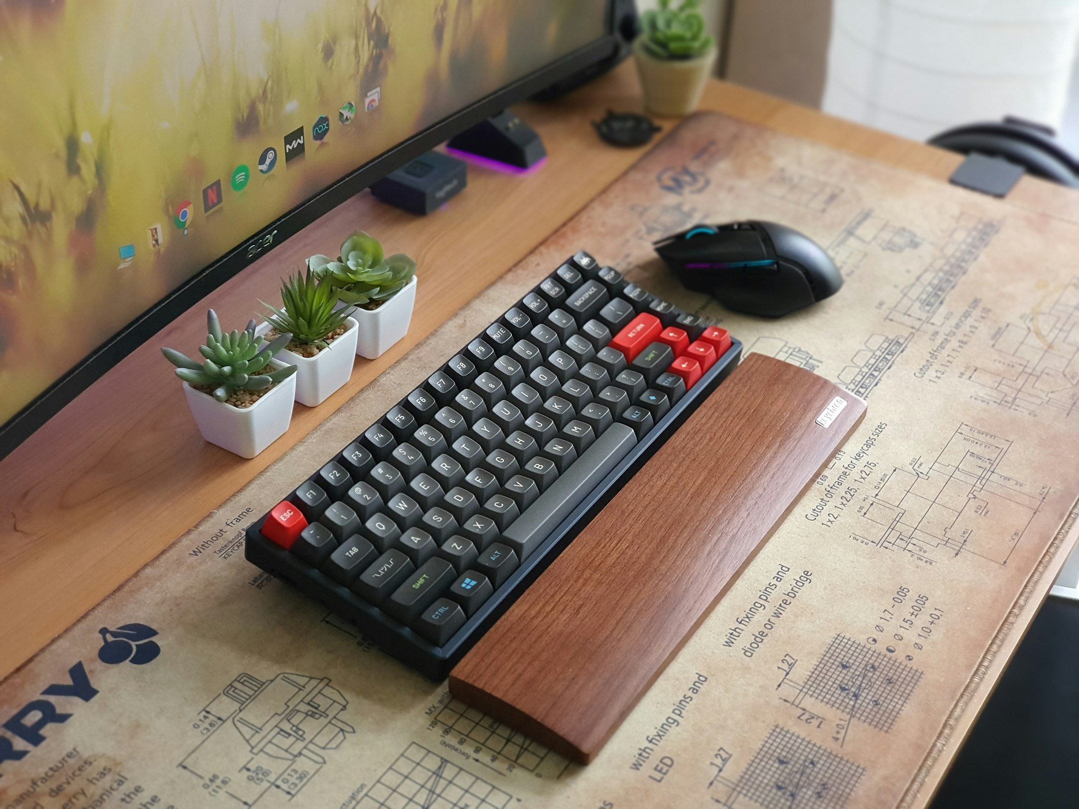 Drop MT3 Susuwatari Ortholinear 未使用品 Drop + Matt3o MT3 Susuwatari Custom Keycap Set | Doubleshot