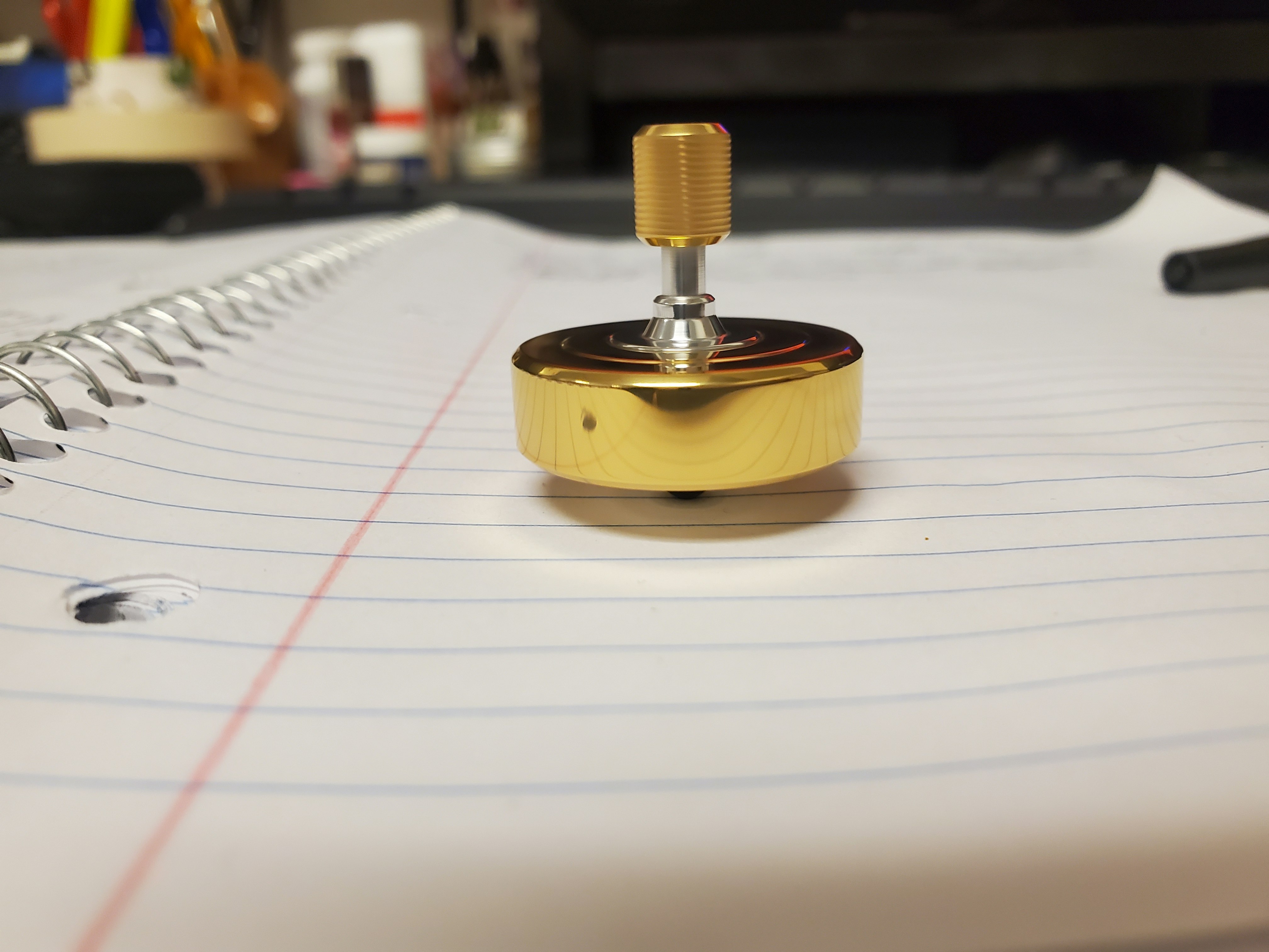 Vorso Mk1 Spinning Top Fidget Toys Drop