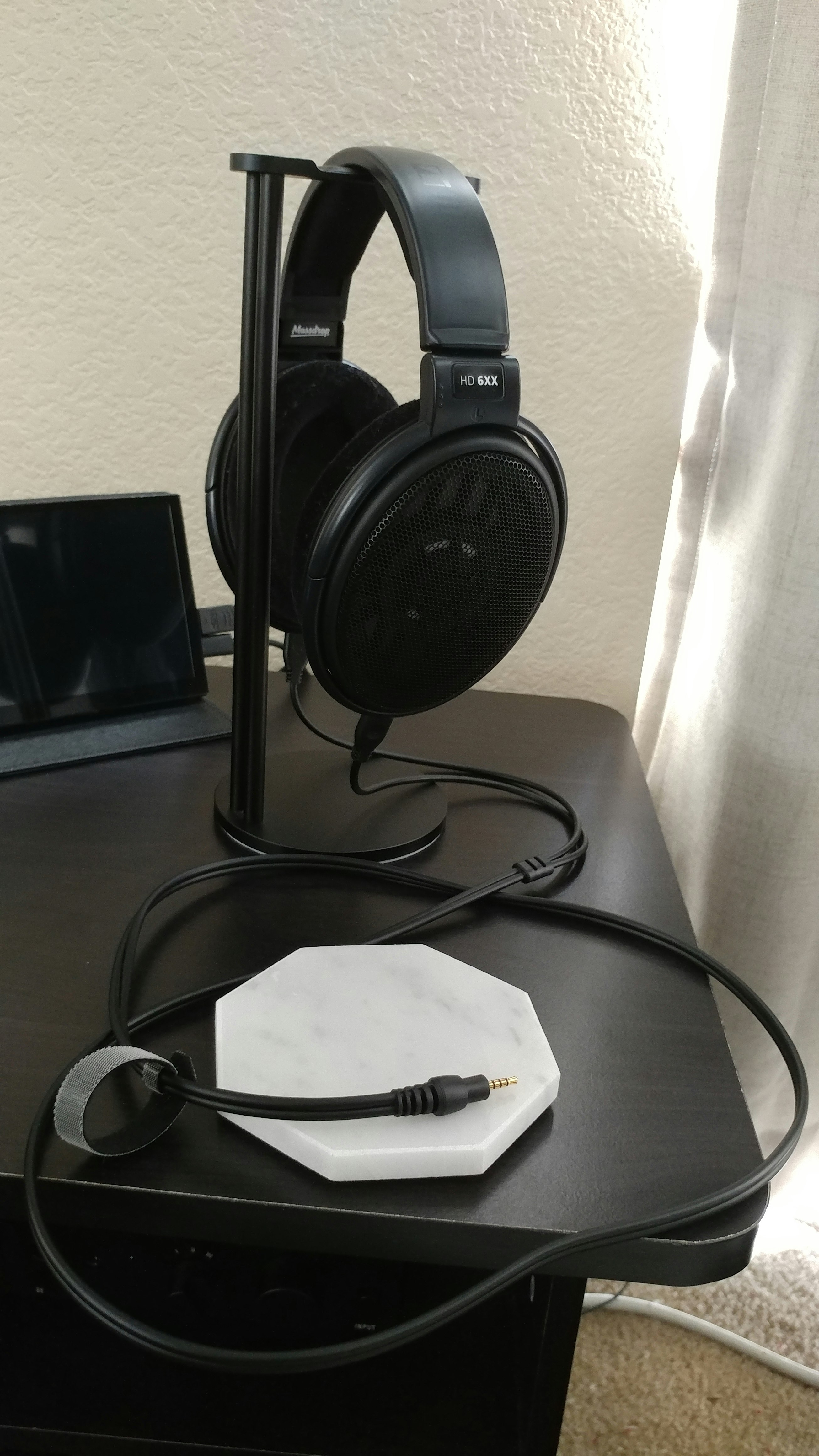 drop trrs 2.5 mm headphone cable for sennheiser