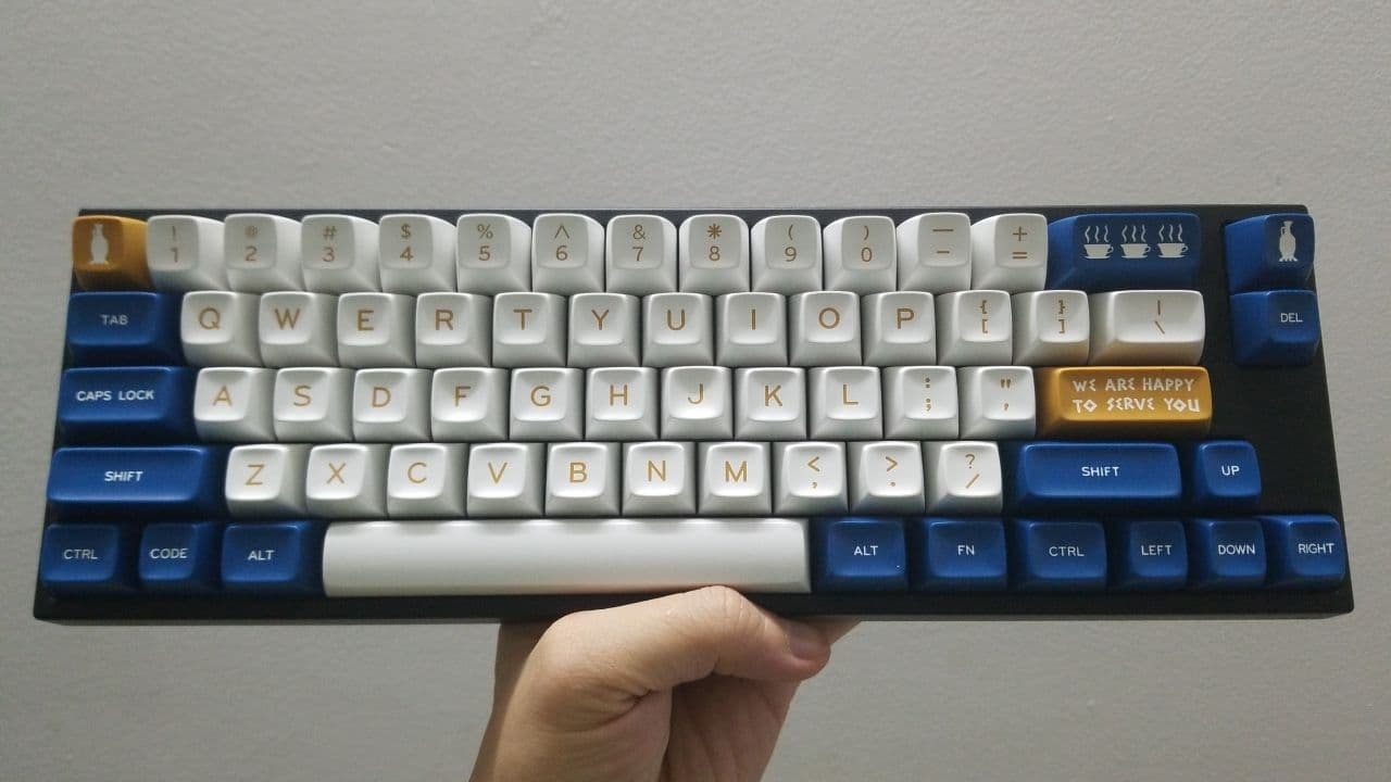 Melgeek MG WAHTSY ABS Doubleshot Keycap Set | Mechanical