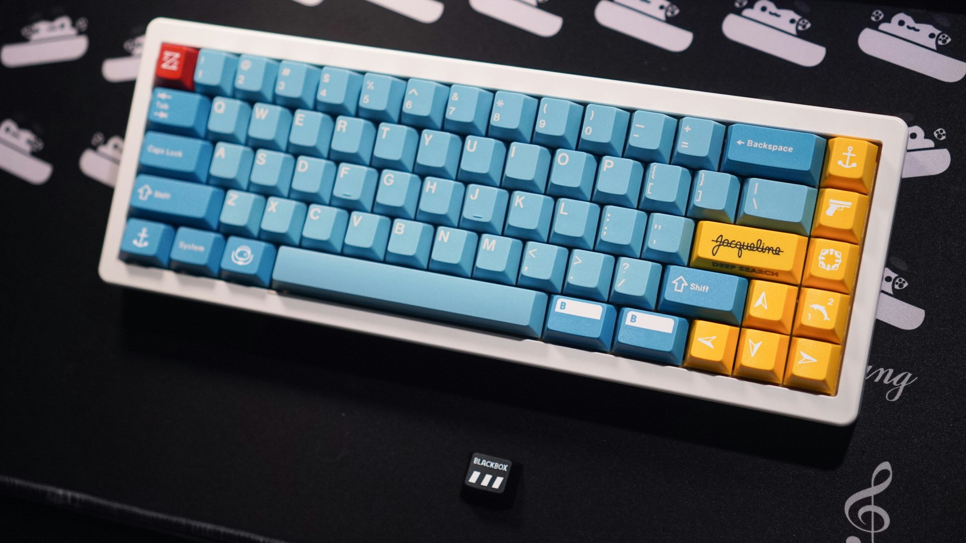 Drop + MiTo GMK Belafonte Custom Keycap Set | Mechanical Keyboards