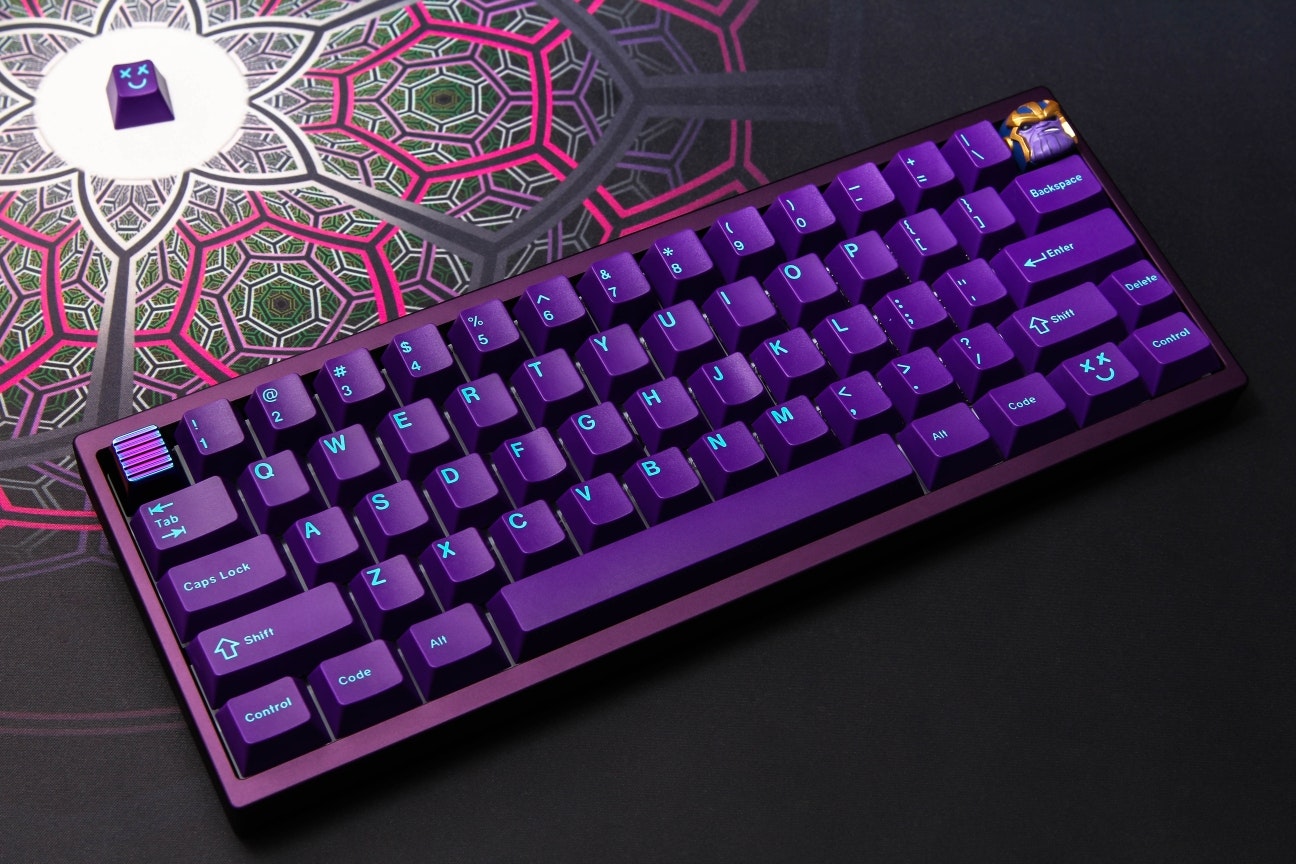 Drop + MiTo GMK Pulse Custom Keycap Set | Doubleshot ABS Custom Keycaps