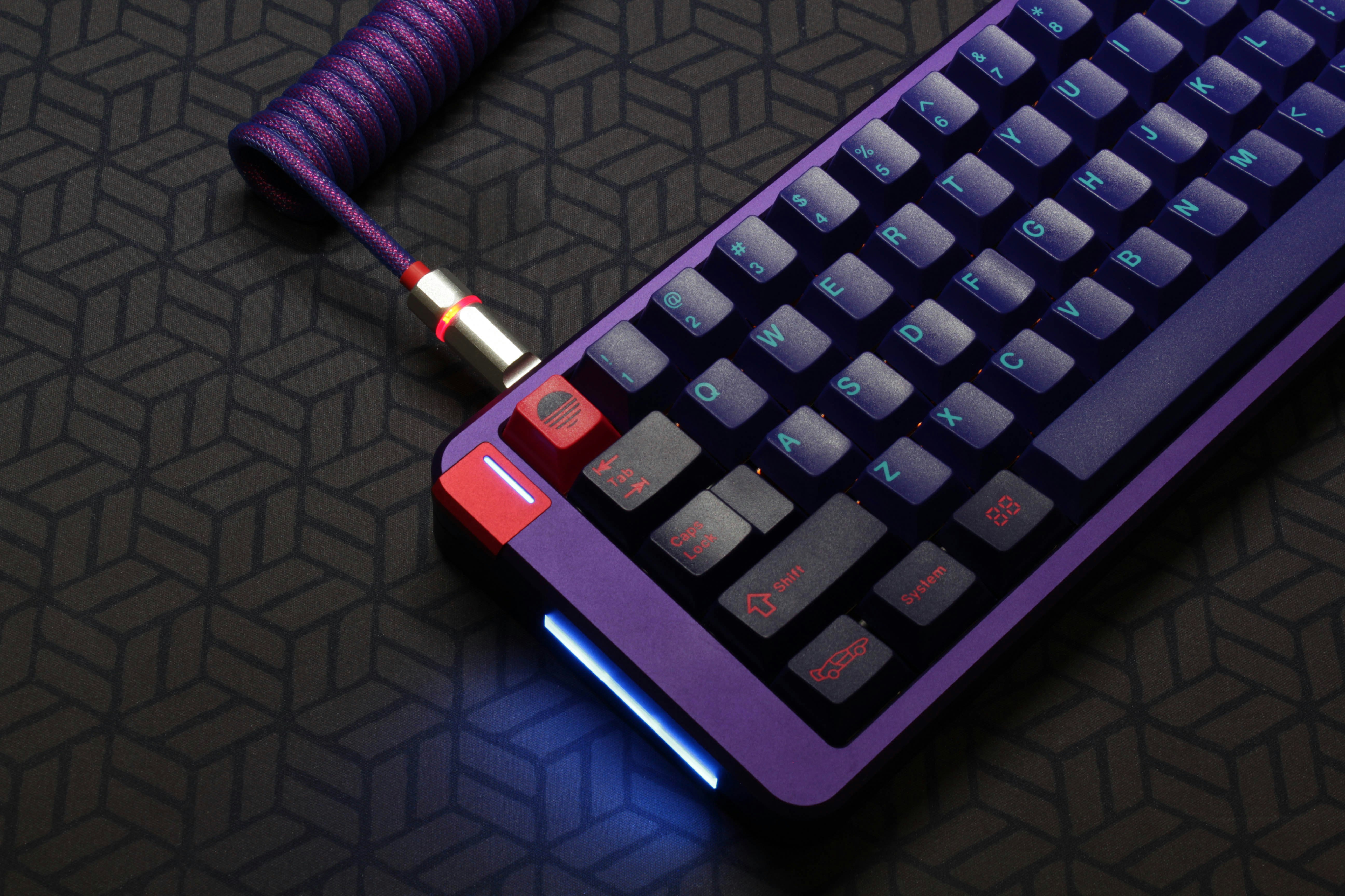 Drop + MiTo GMK Laser Custom Keycap Set | Doubleshot ABS