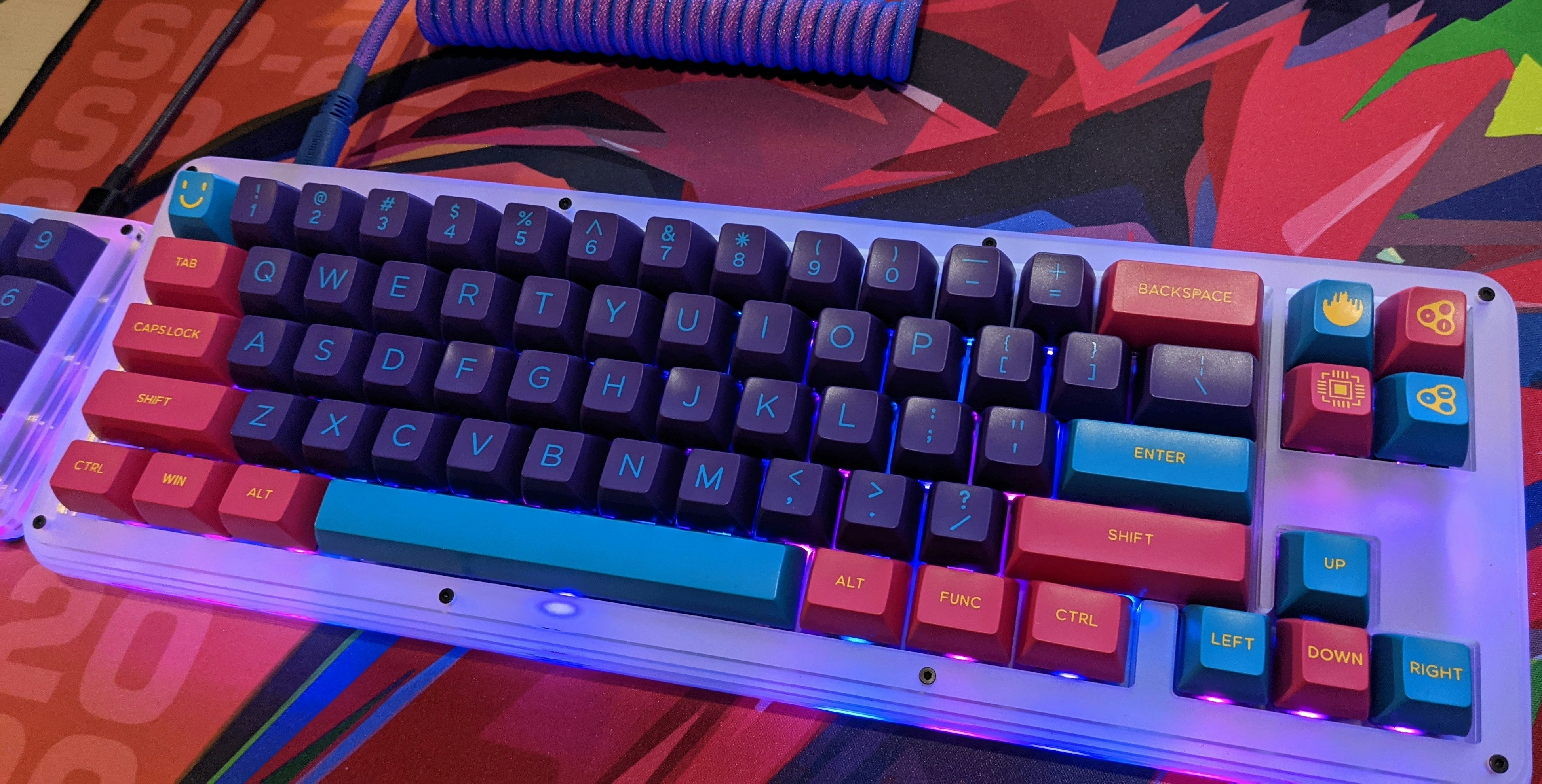 Domikey SA Cyberpunk キーキャップセット Domikey SA Cyberpunk キーキャップセット