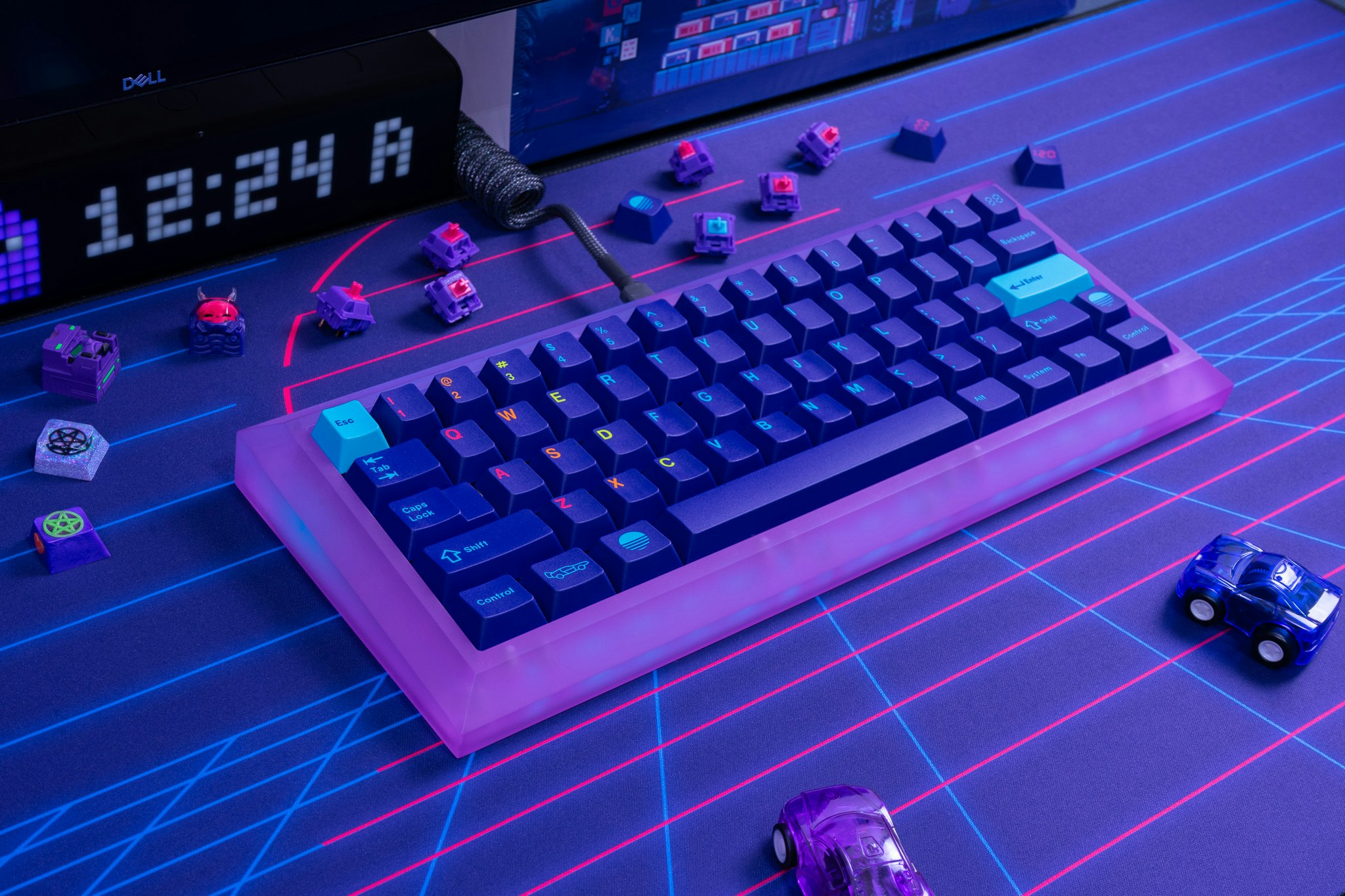 Drop + MiTo GMK Laser Custom Keycap Set | Doubleshot ABS | Drop