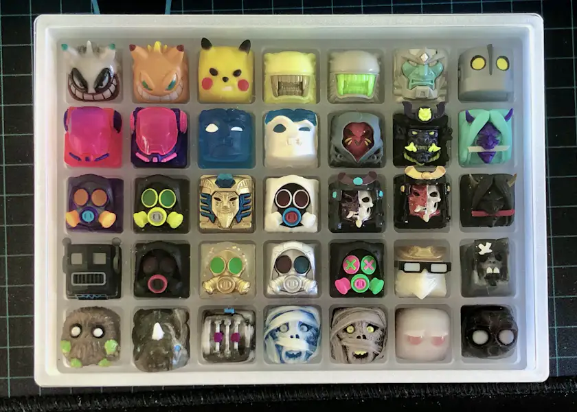 B.O.B Handcraft Yasha Artisan Keycap | Mechanical Keyboards | Keycaps ...