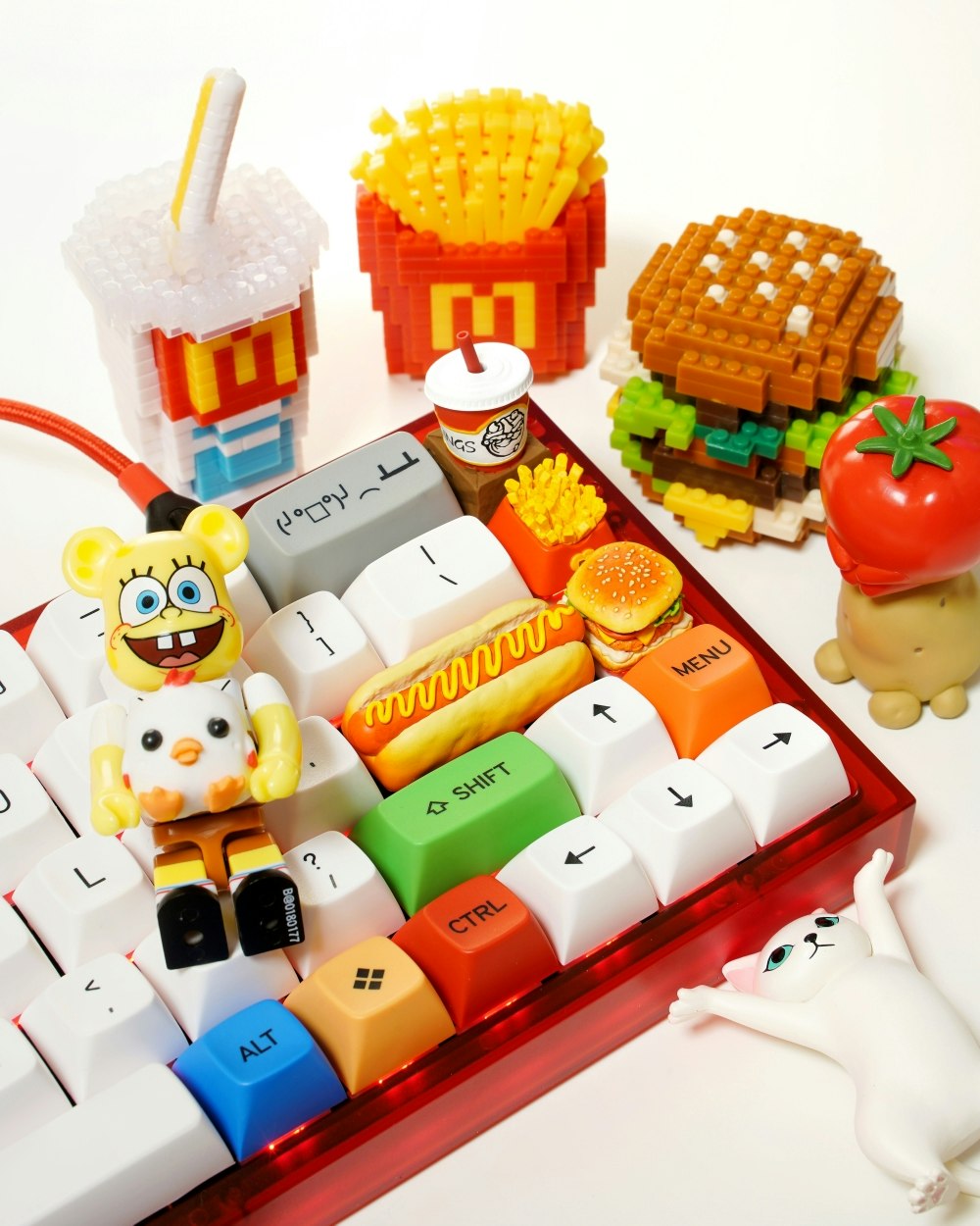 キーボード Dwarf Factory Petite Meal Dwarf Factory x Tinymakesthings Petite Meal Resin Keycap