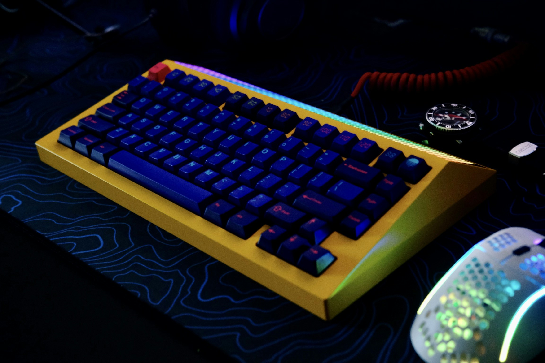 Drop + MiTo GMK Laser Custom Keycap Set | Doubleshot ABS | Drop