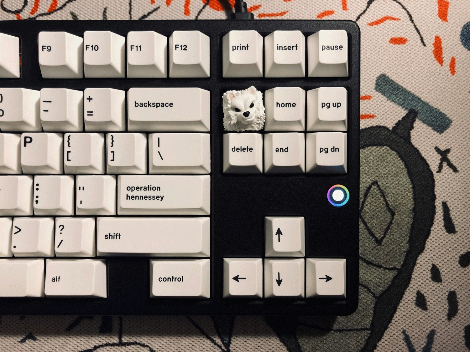 Drop + MiTo GMK Hennessey Custom Keycap Set | Doubleshot ABS Keycaps