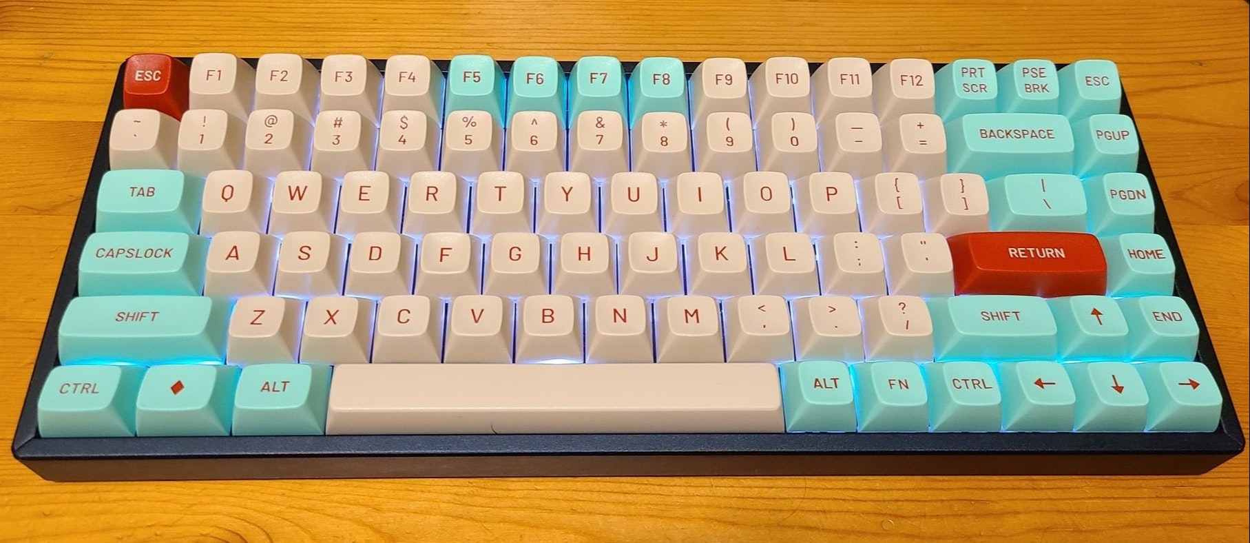 Drop MT3 Jukebox Keycap Set - Ortho Kit | Mechanical