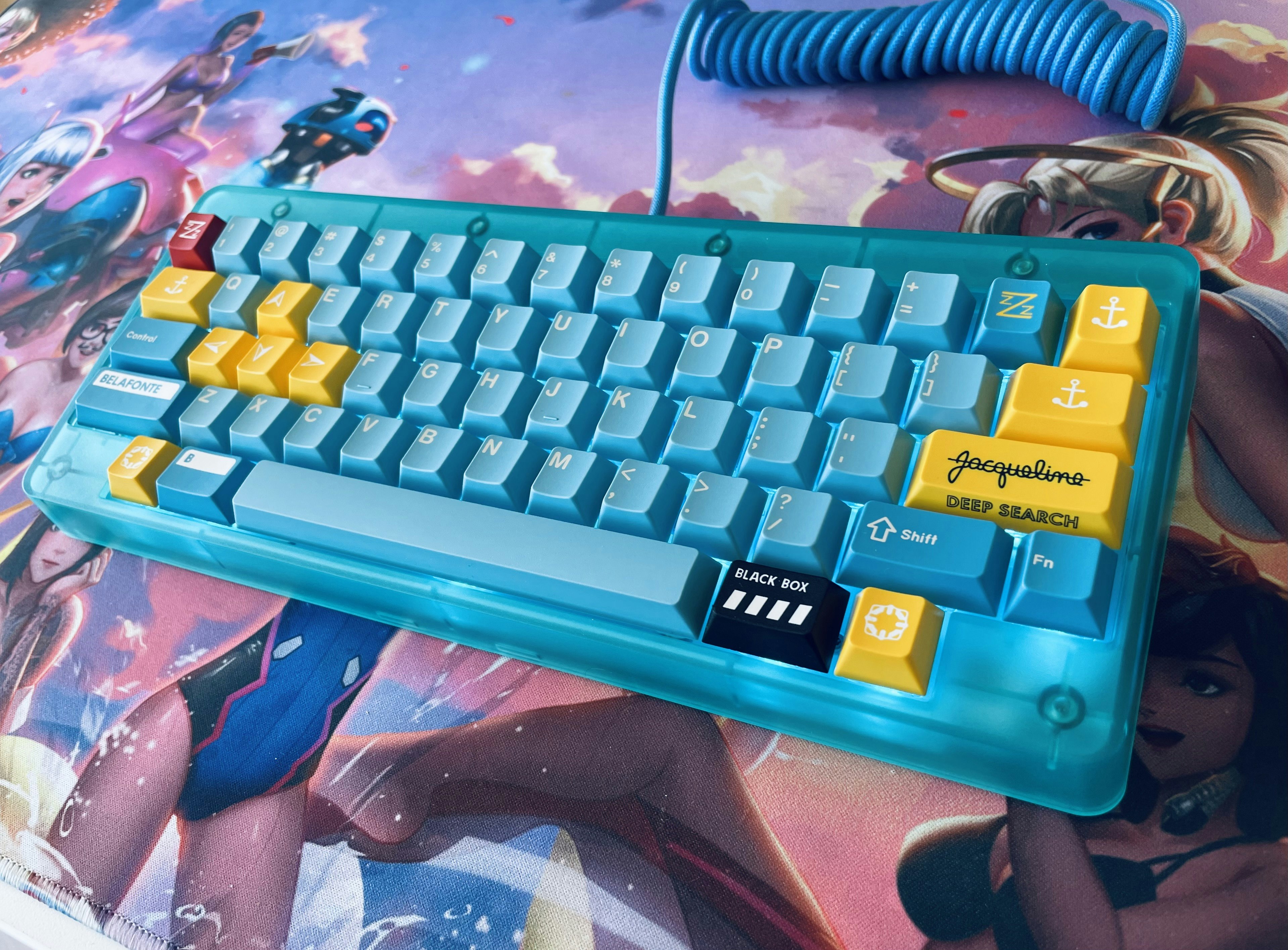 Drop + MiTo GMK Belafonte Custom Keycap Set | Mechanical Keyboards 