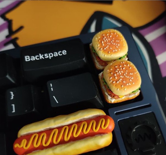 キーボード Dwarf Factory Petite Meal Dwarf Factory x Tinymakesthings Petite Meal Resin Keycap