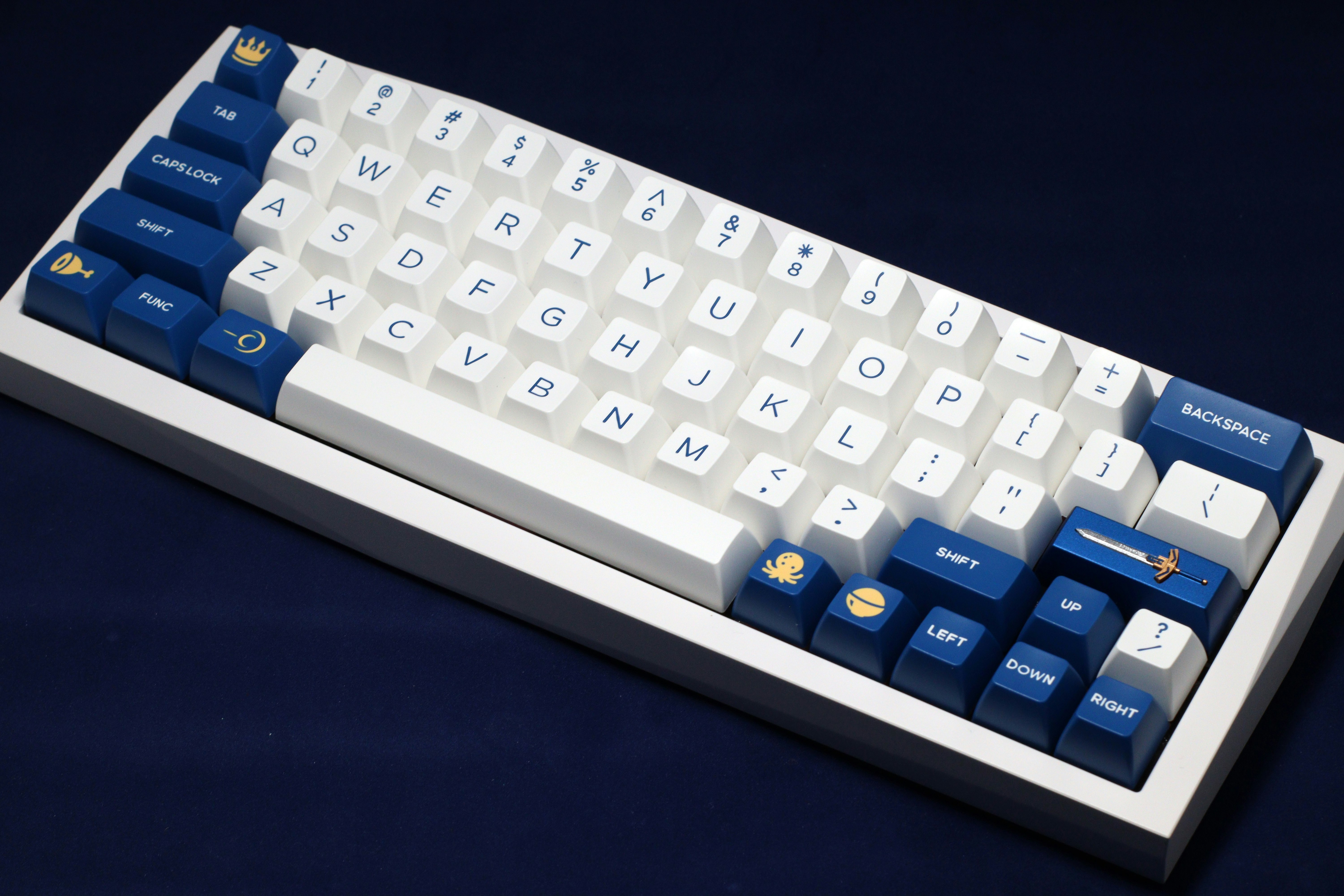 DOMIKEY Knight SA Doubleshot Keycap Set | Mechanical