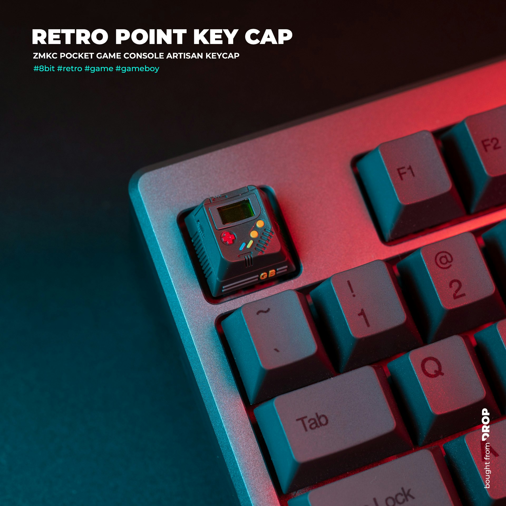 8BIT RETRO KEYCAP | Drop