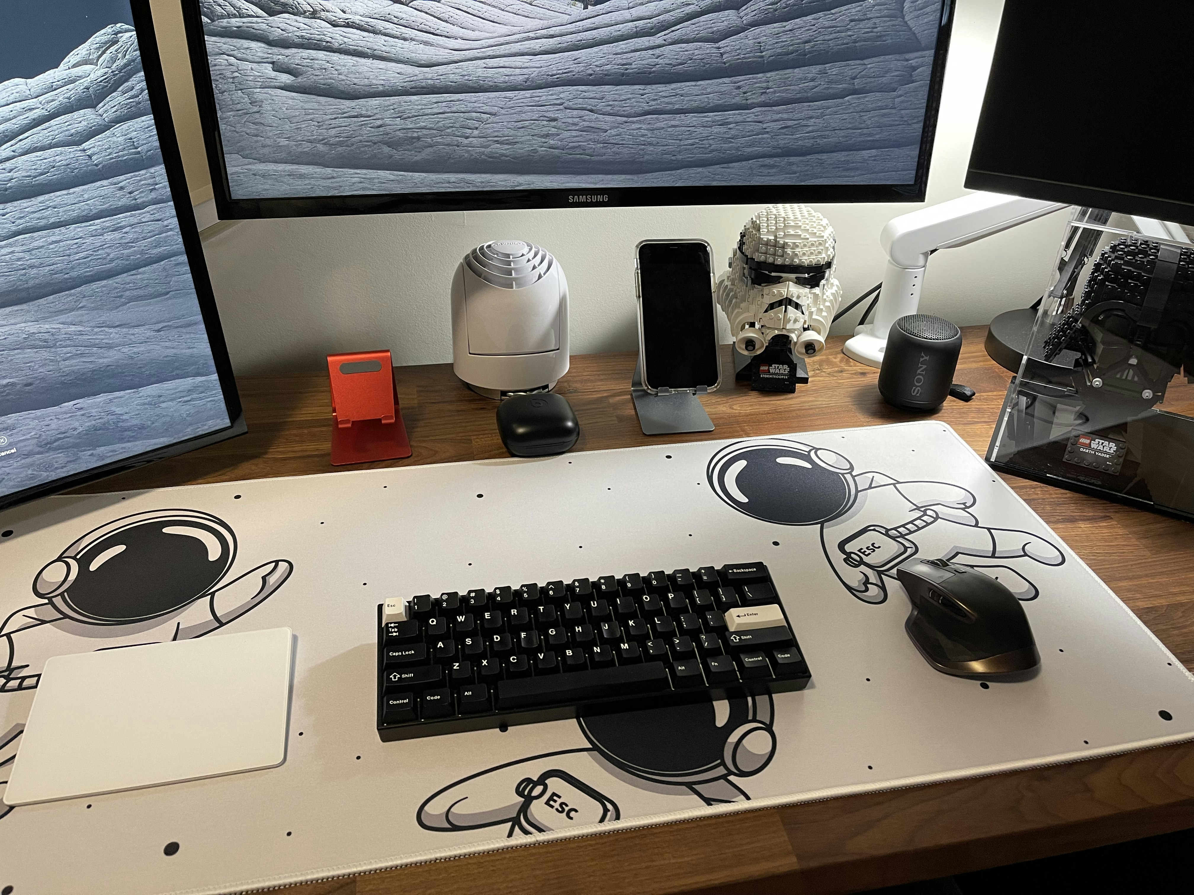 Keycadets Gravity Desk Mat Mechanical Keyboards Desk Mat Desk