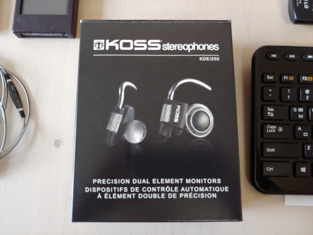 Koss KDE250 Earphones | Audiophile | Headphones | Earbud Headphones | Drop