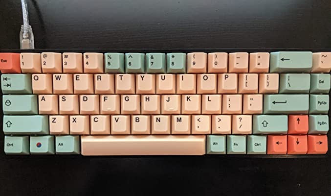 IDOBAO Hami Melon DyeSublimated PBT Keycap Set Mechanical Keyboards