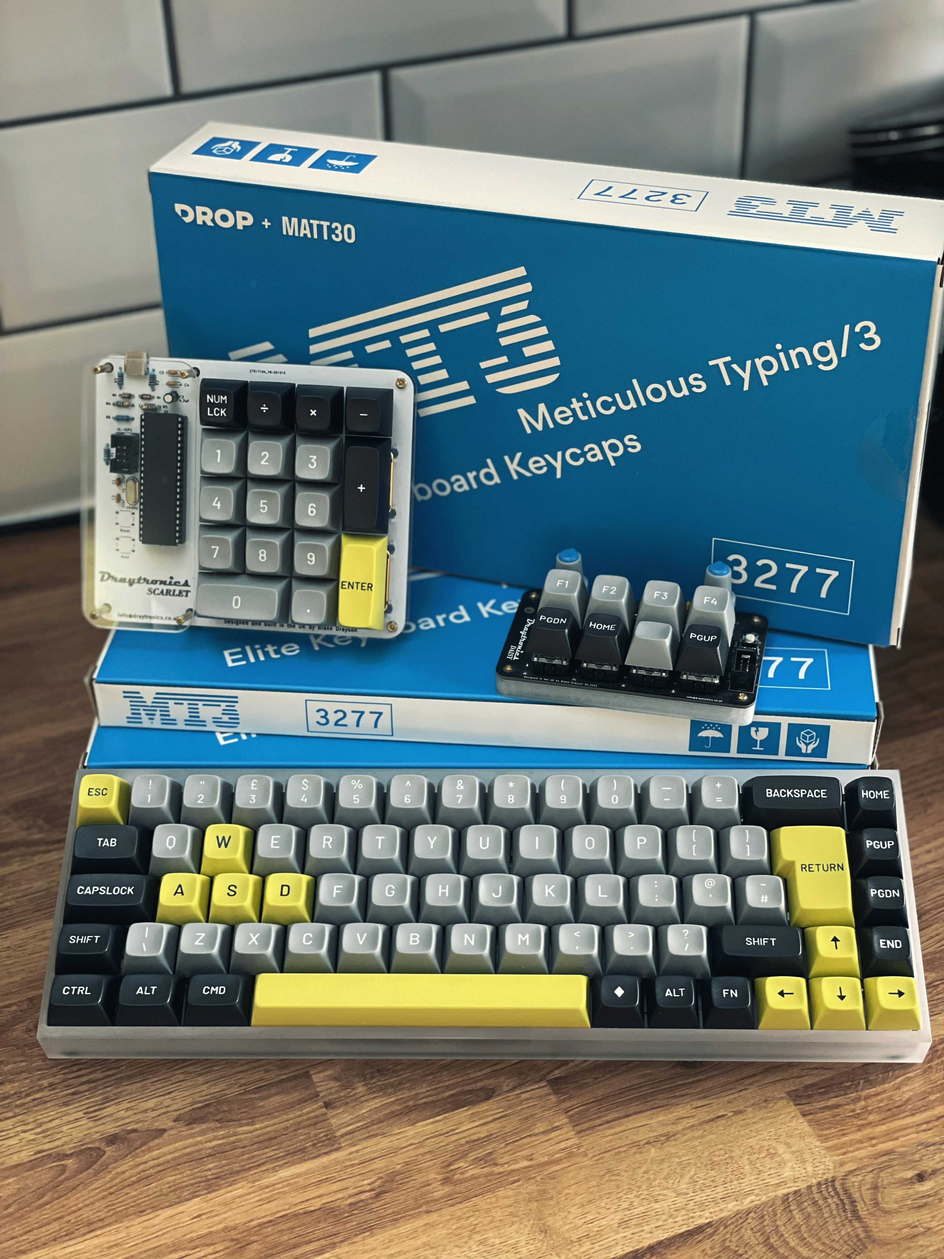 Drop + Matt3o MT3 3277 Custom Keycap Set | Mechanical Keyboards 