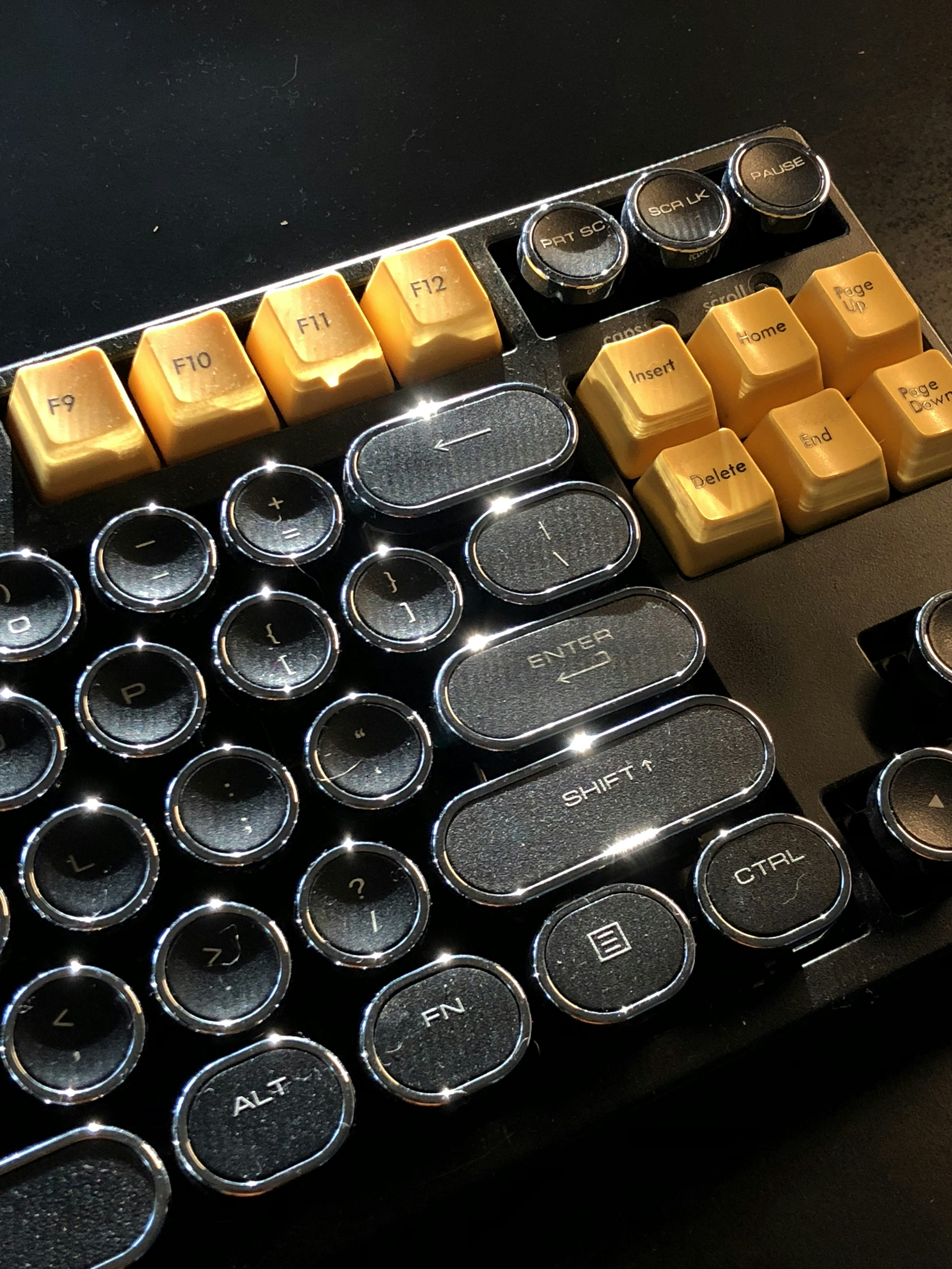 Typewriter ABS Keycap Set Mechanical Keyboards Keycaps ABS