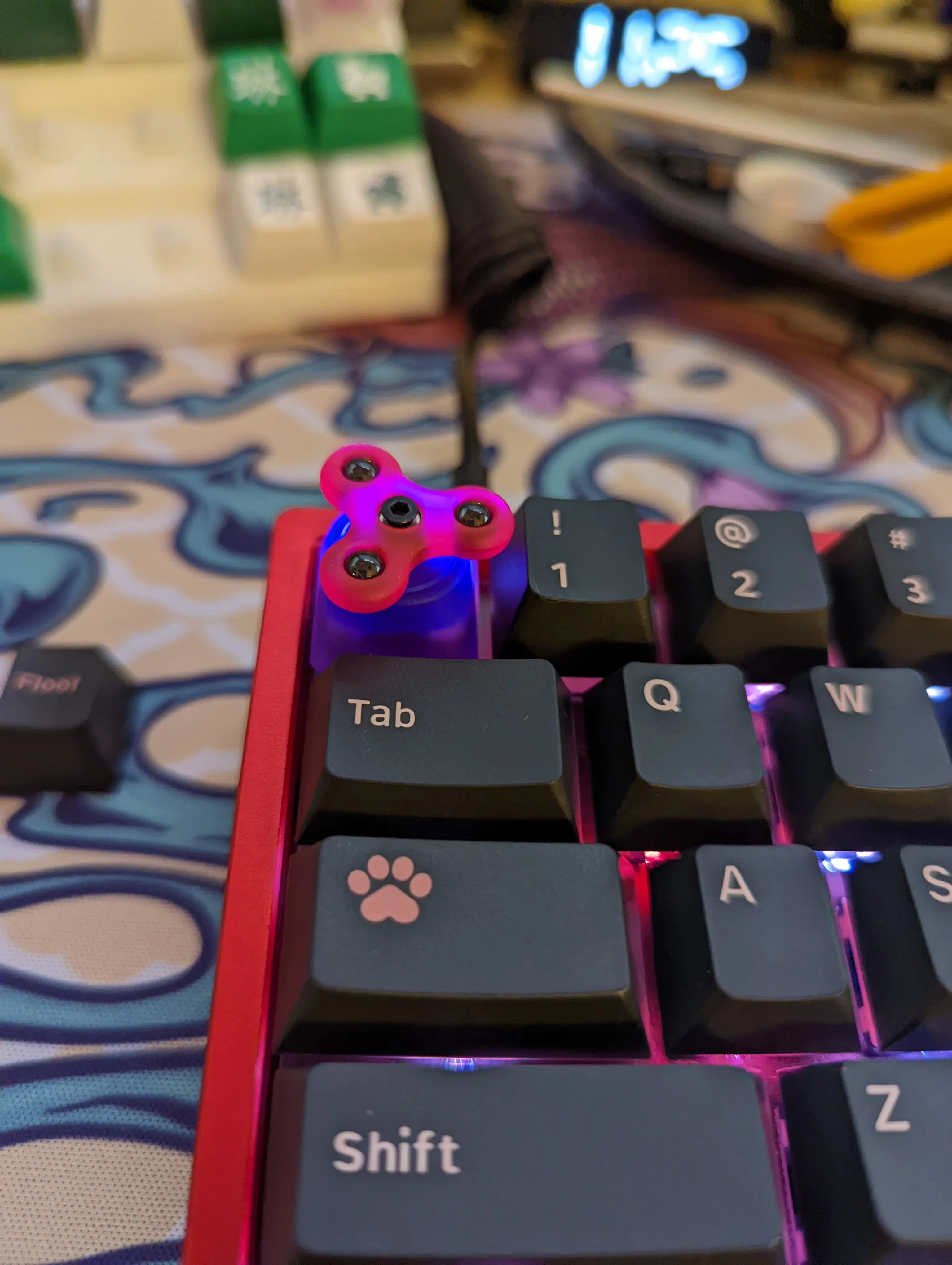 Fidget Spinner Keycap | Drop