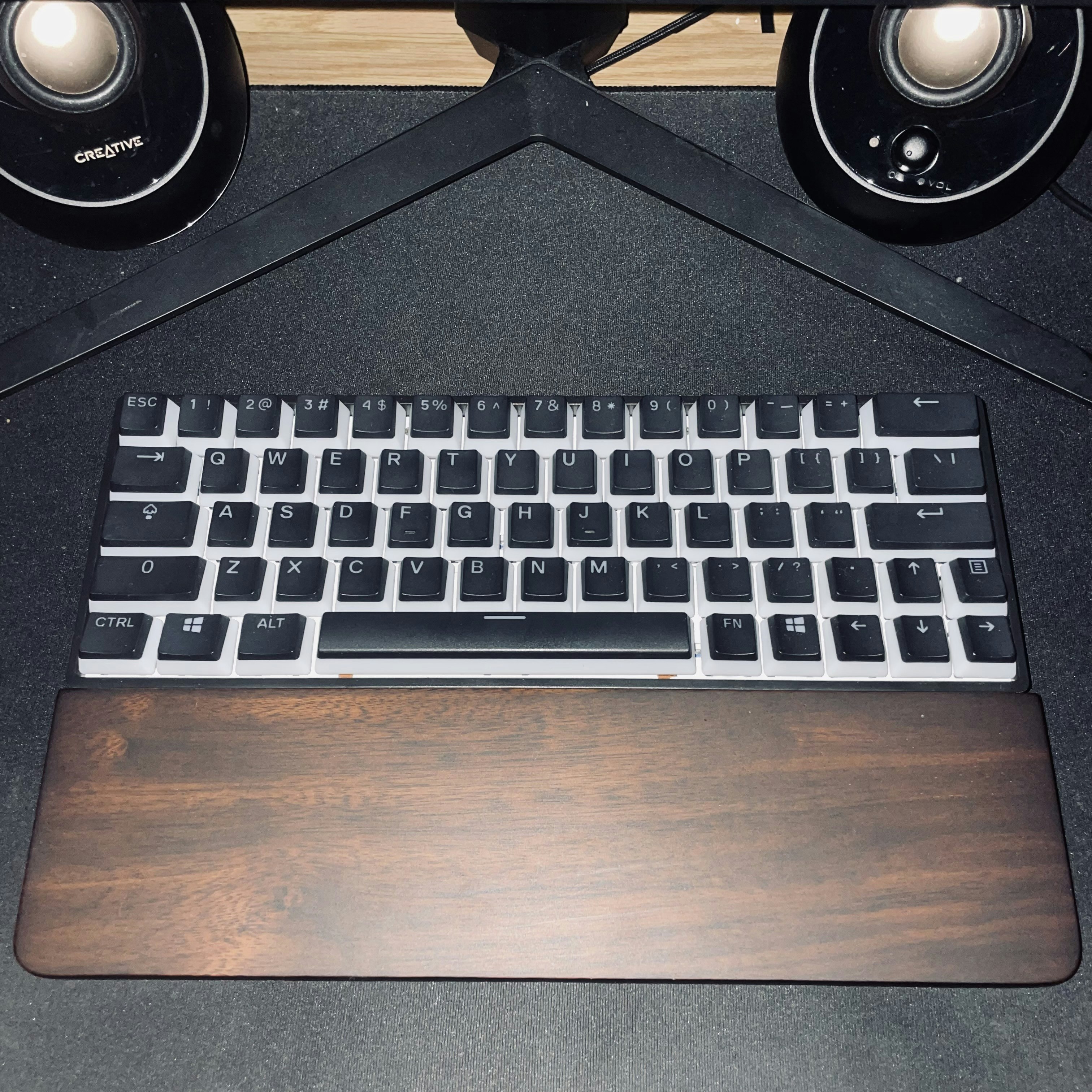 NPKC Wooden Wrist Rests Mechanical Keyboards Wrist Rests Drop