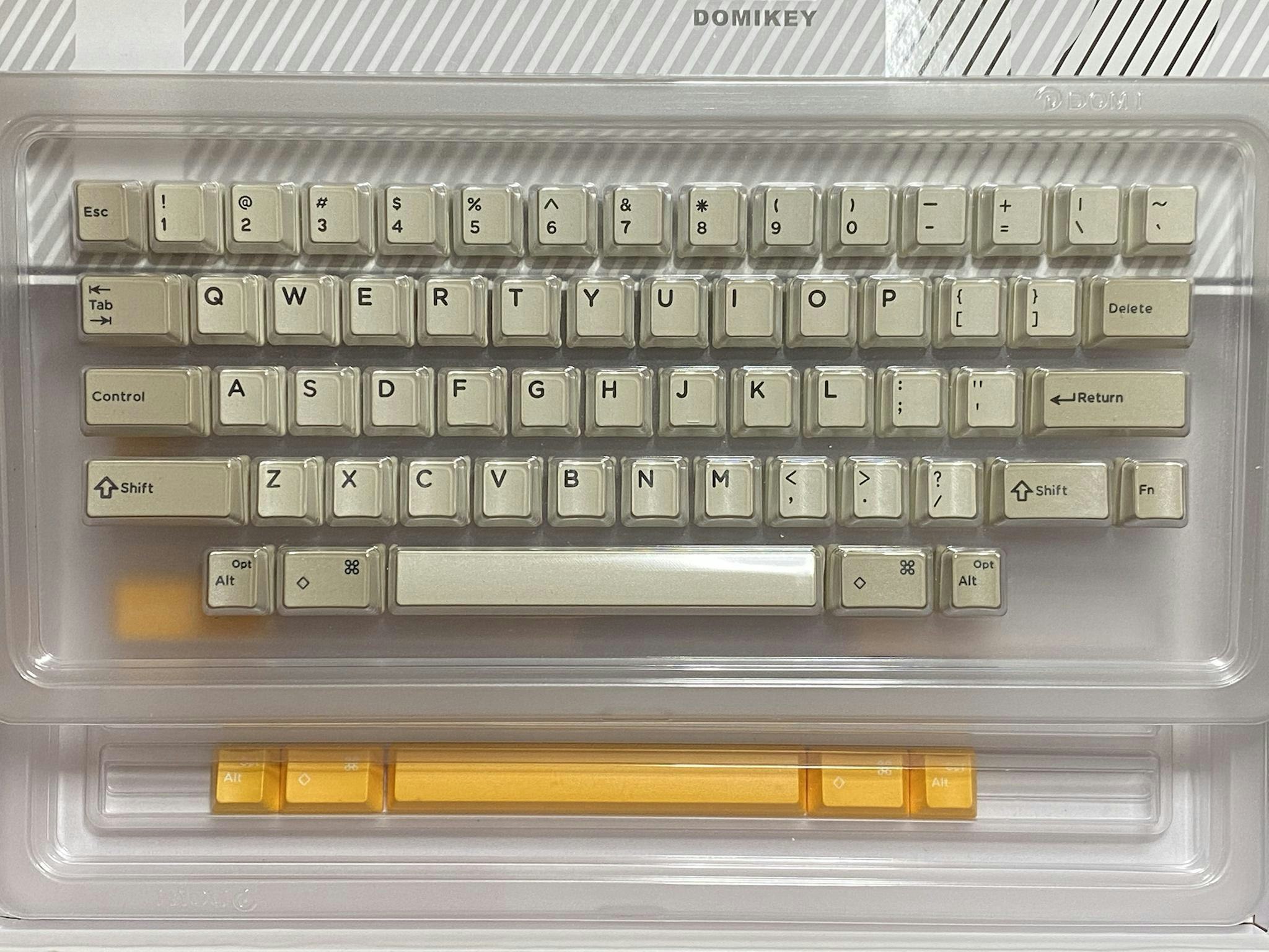 DOMIKEY 1980s for HHKBキーキャップセット Domikey hhkb abs doubleshot keycap set 1980s 80s for topre stem