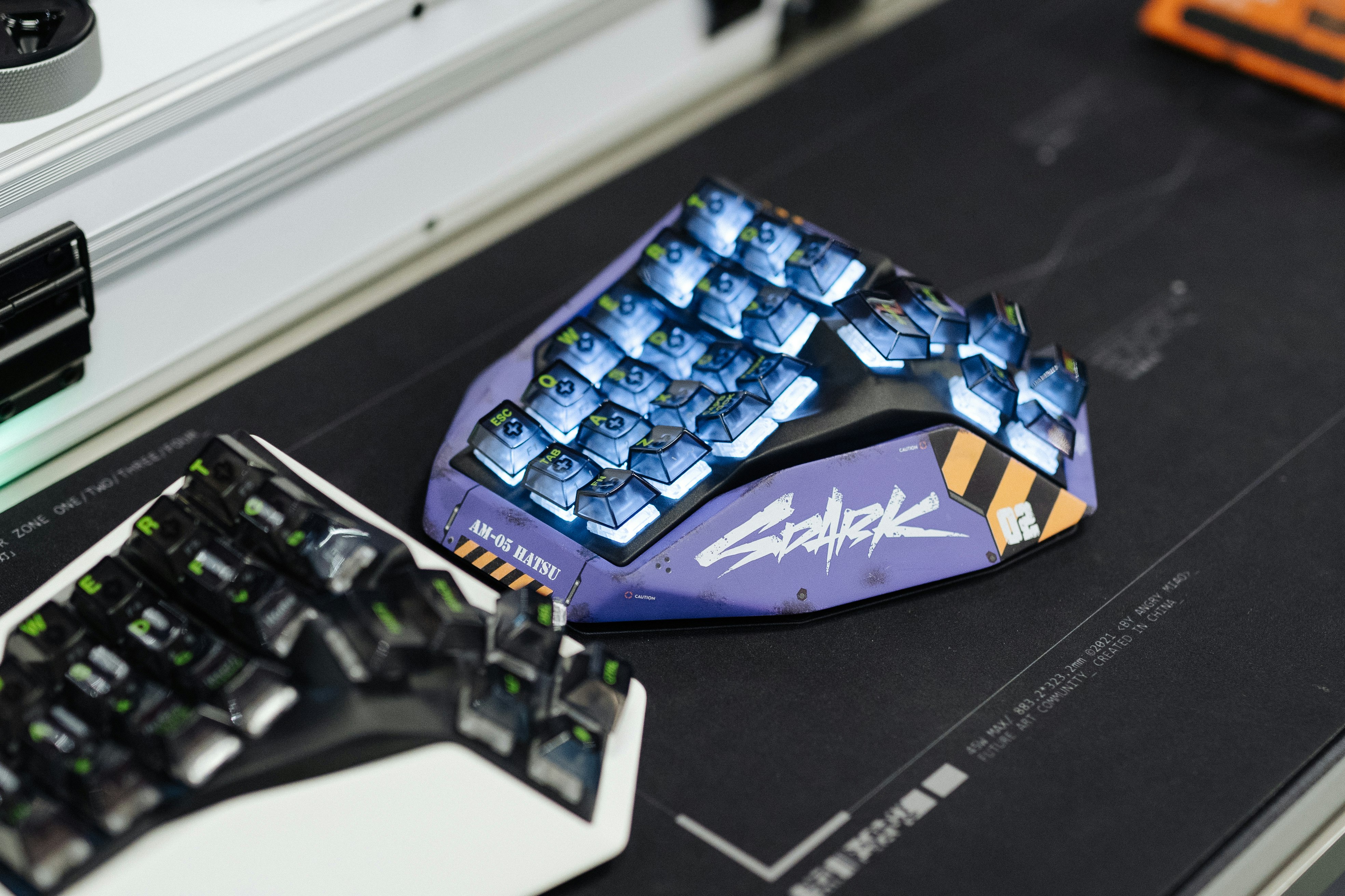 Angry Miao HATSU Wireless Split Ergonomic Keyboard | Mechanical