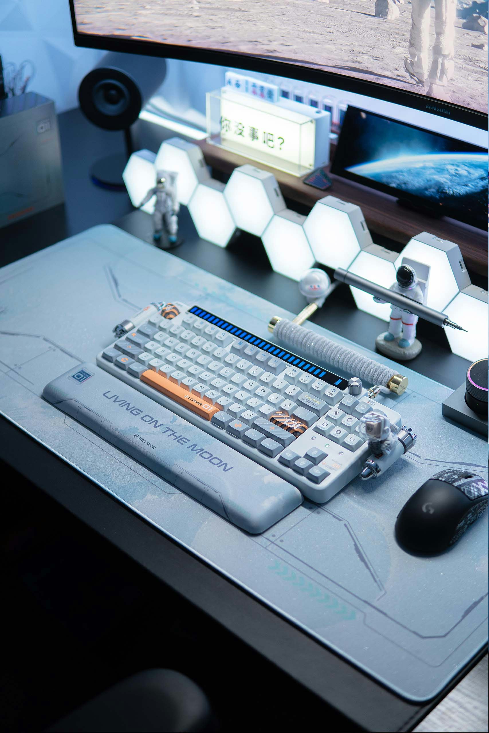 KeysMe Lunar 01 Wireless Mechanical Keyboard Mechanical Keyboards