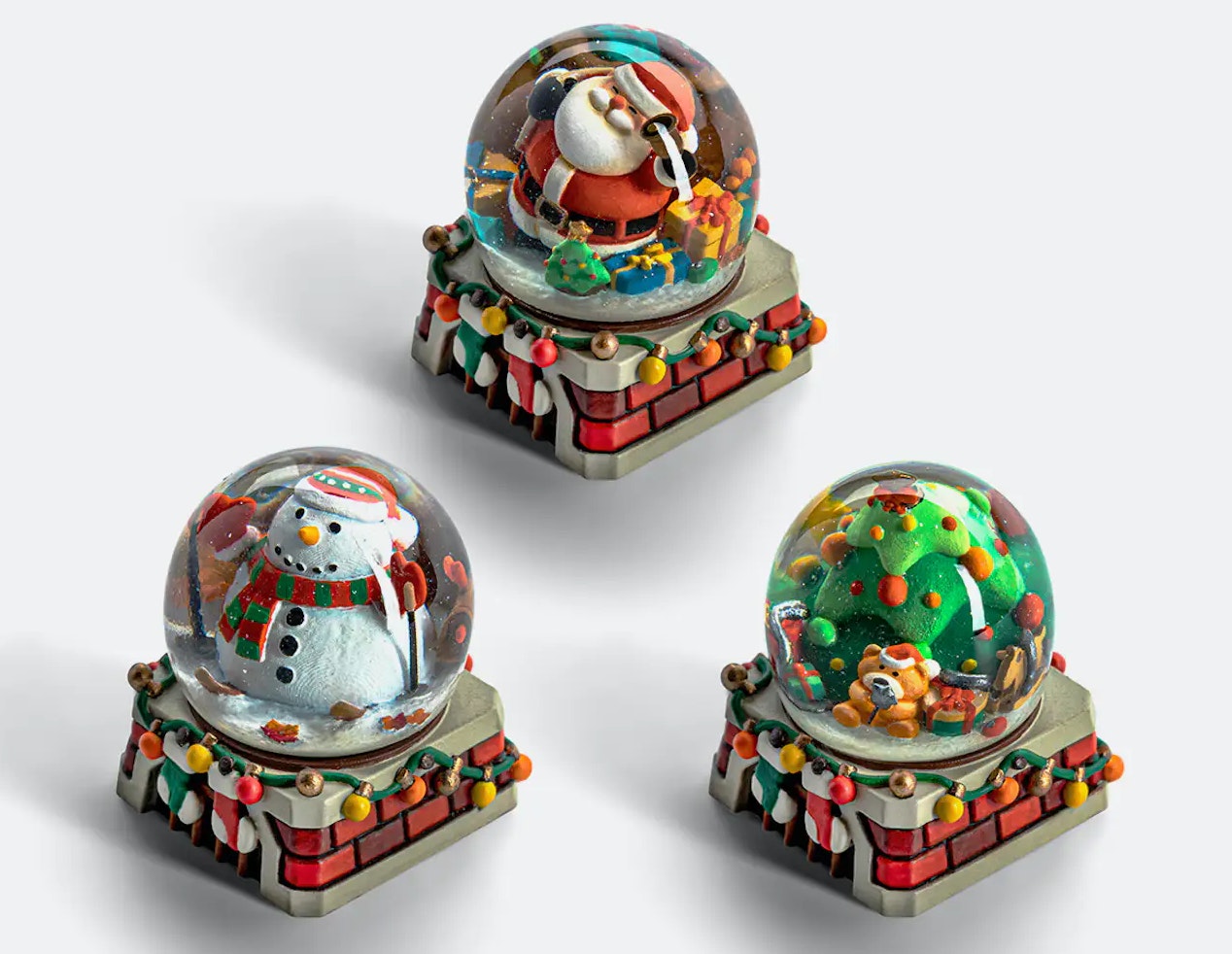 Dwarf Factory ArtiSANTA Christmas Artisan Keycaps