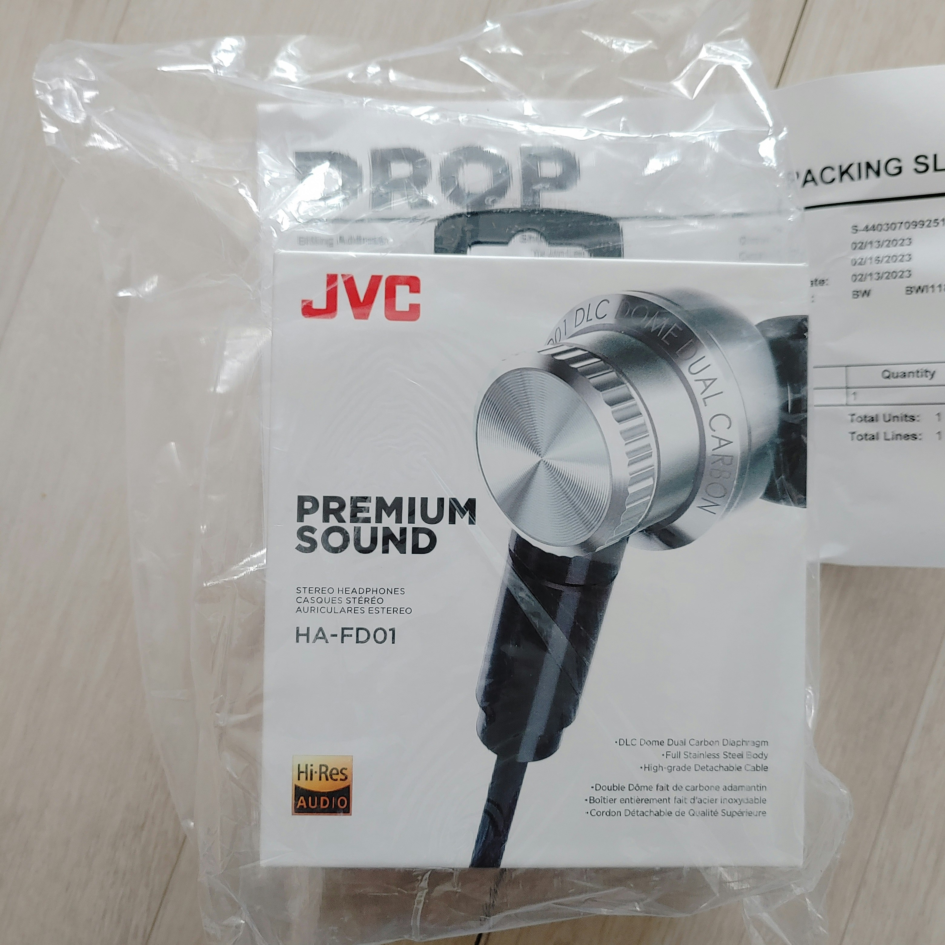 JVC HA-FD01 IEM | Audiophile | Headphones | Universal IEM